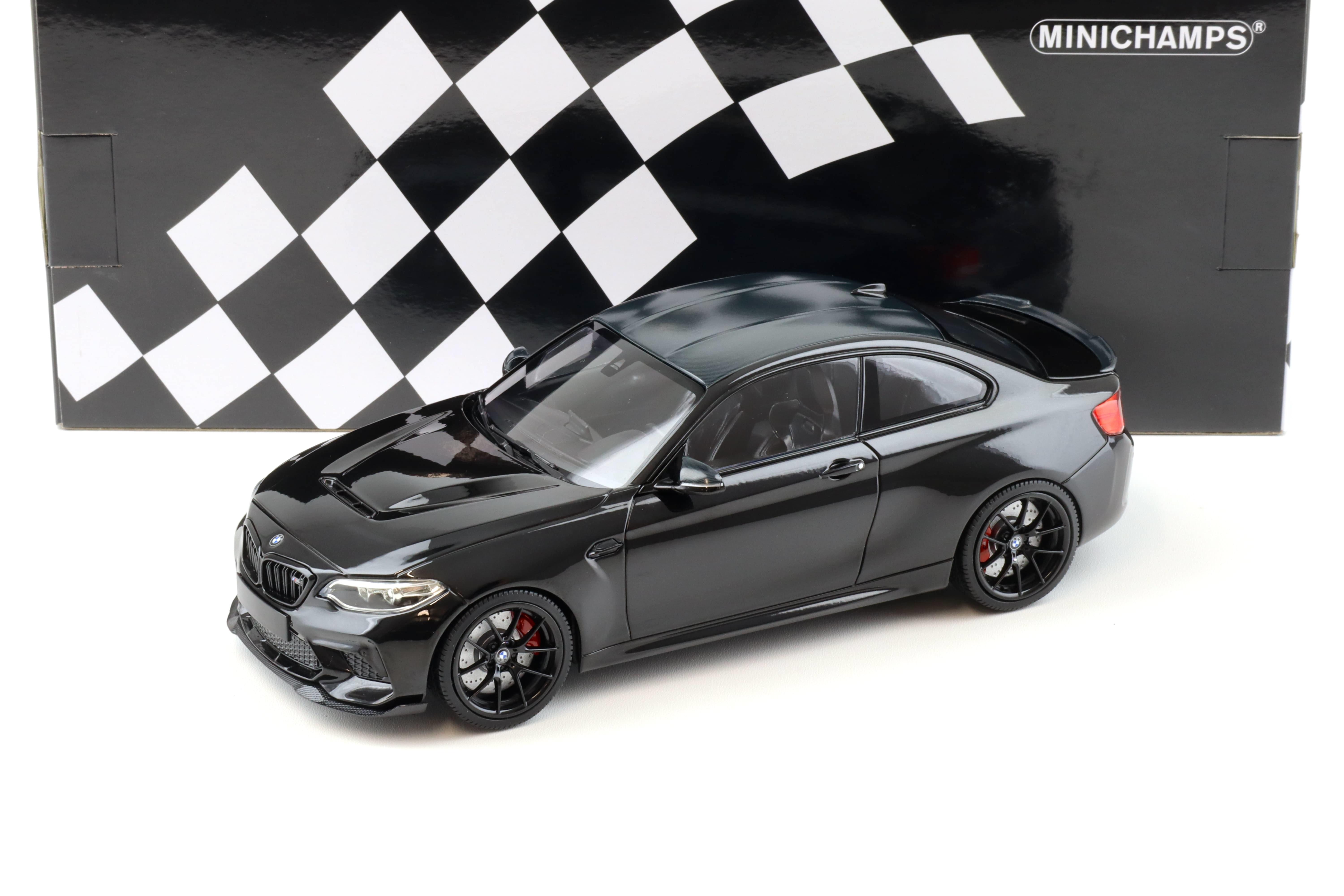 1:18 Minichamps BMW M2 CS (F87) Coupe 2020 black metallic with black wheels