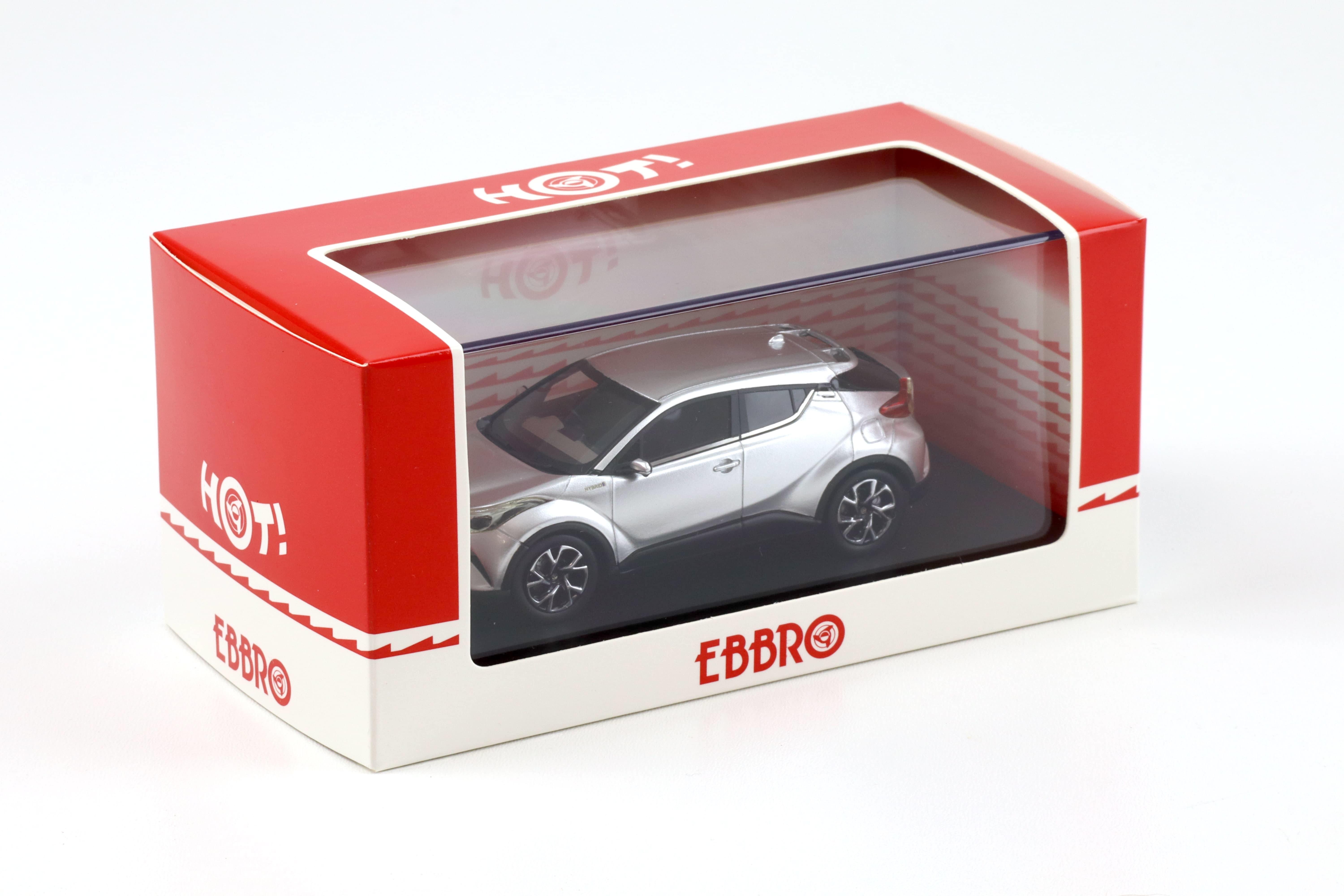 1:43 Ebbro Toyota C-HR Metal Stream metallic 2016