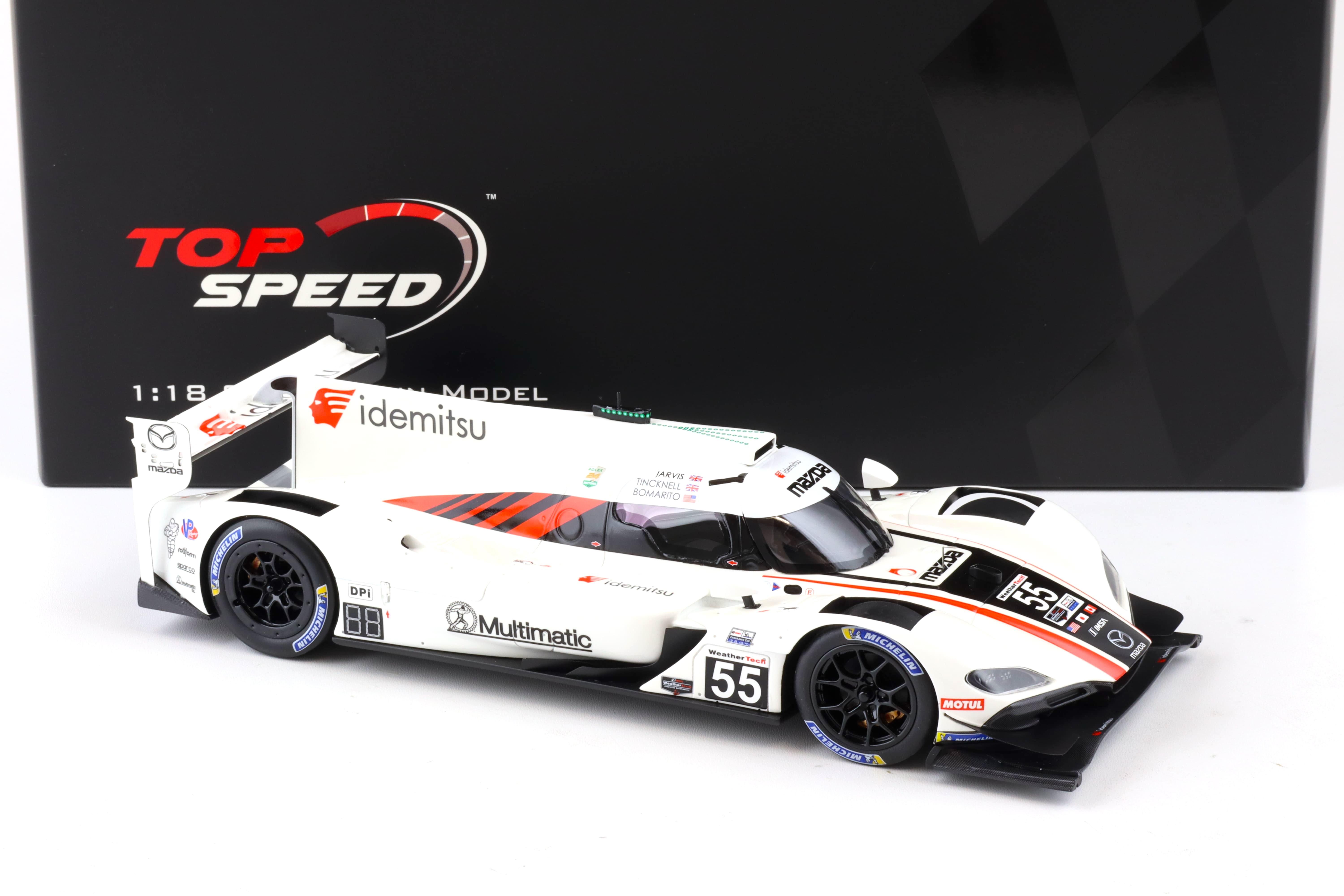 1:18 Top Speed Mazda RT24-P DPi #55 IMSA Daytona 24h 3rd Place 2021 TS0326