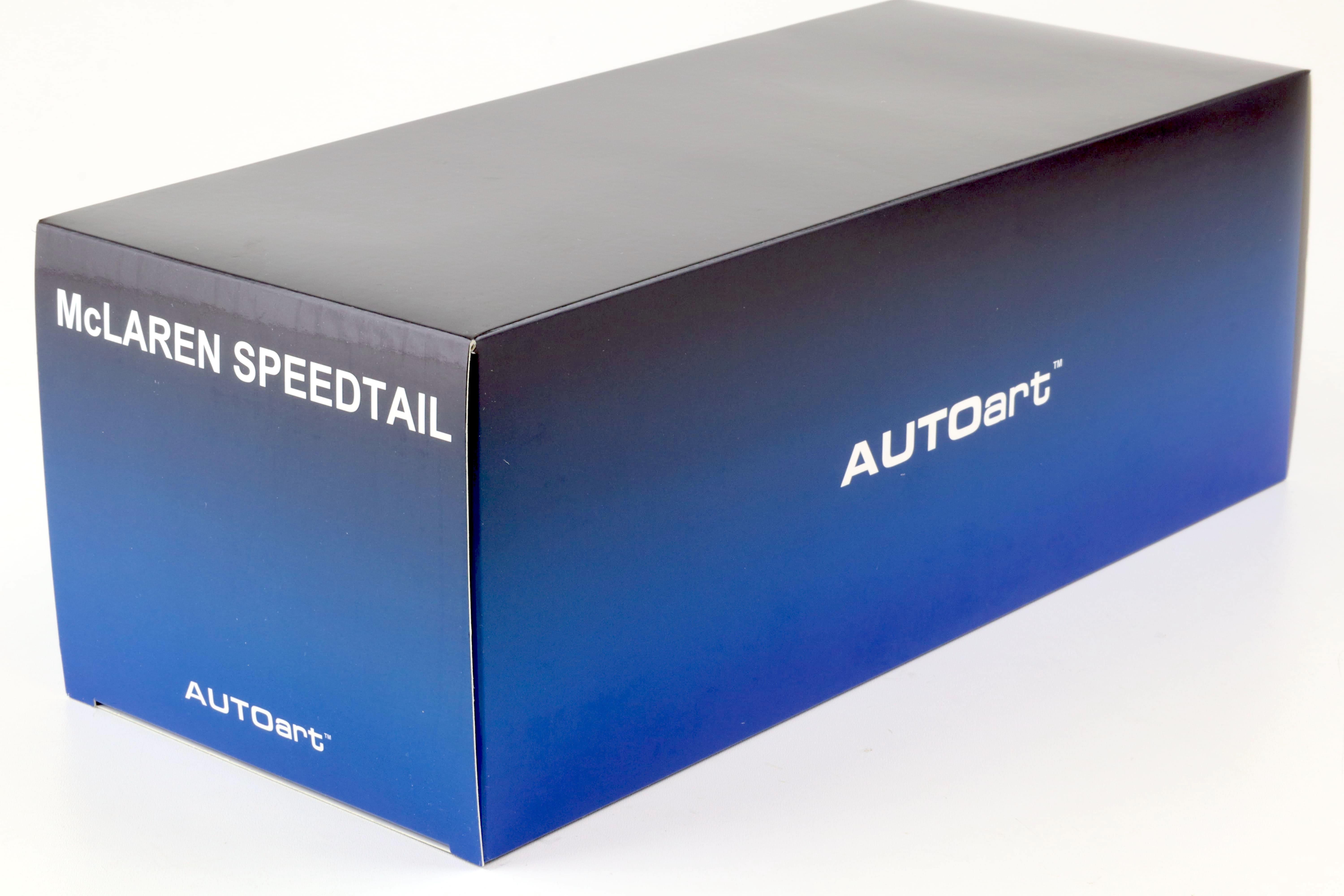 1:18 AUTOart McLaren Speedtail 2020 Supernova silver 76090