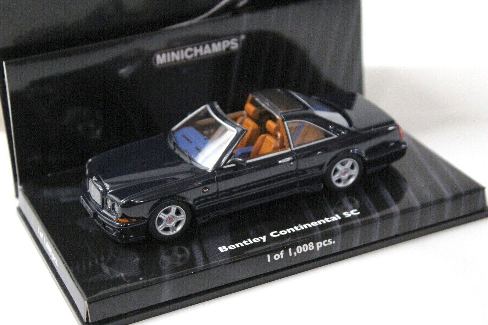 1:43 Minichamps Bentley Continental SC 1996 dark blue