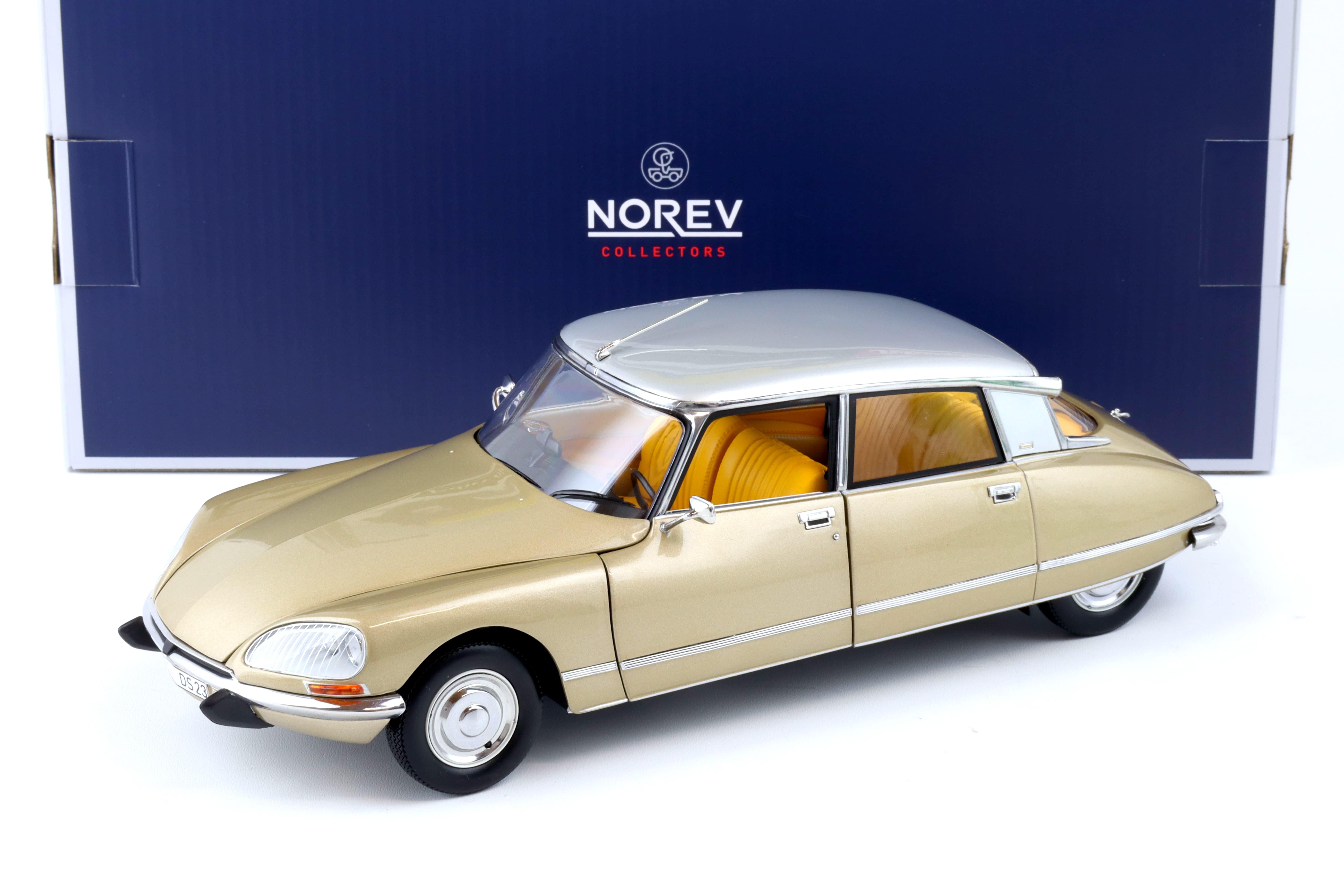 1:18 Norev Citroen DS 23 Pallas Sable gold metallic - Limited 1000 pcs.