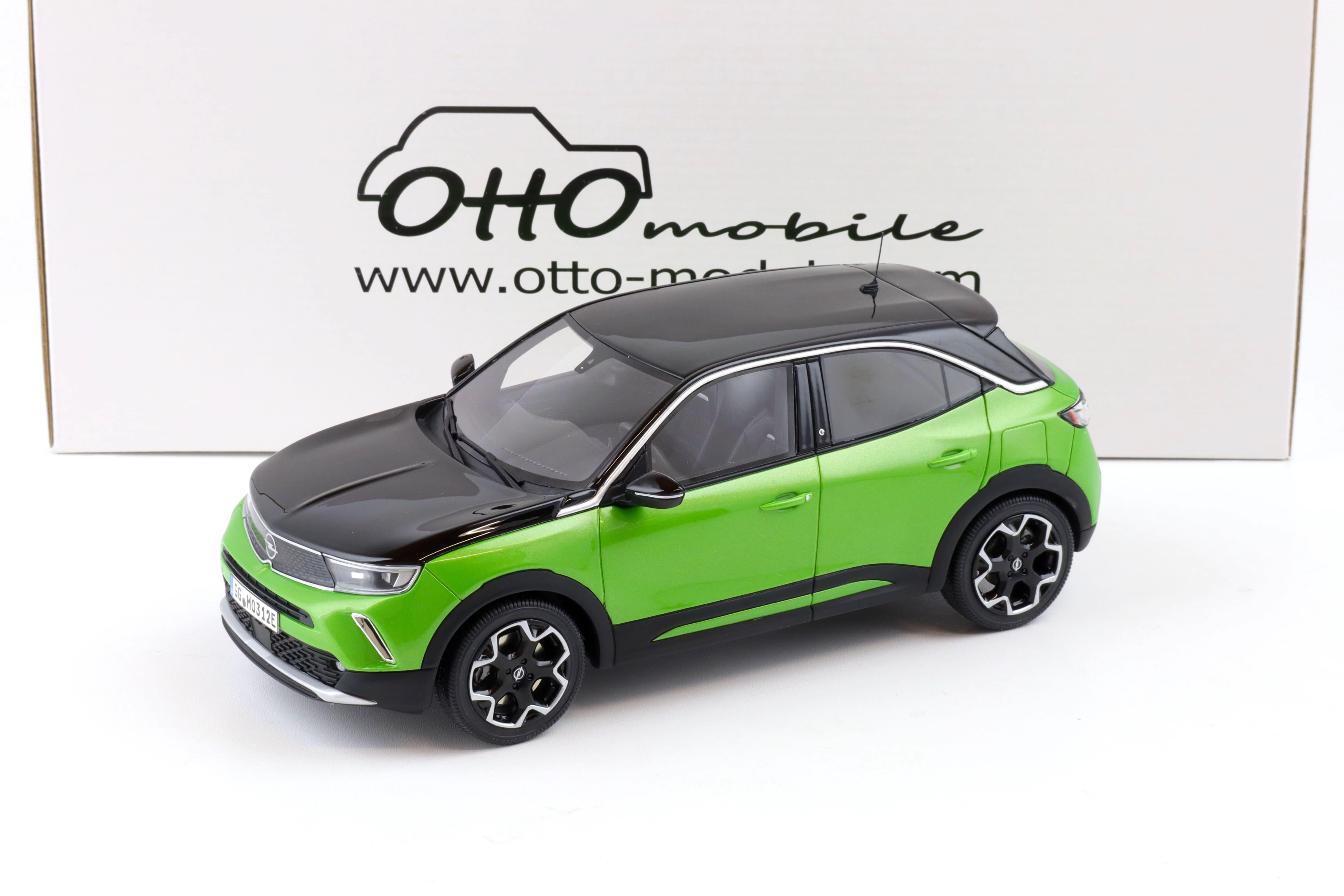 1:18 OTTO mobile OT435 Opel Mokka E GS Line green metallic 2021