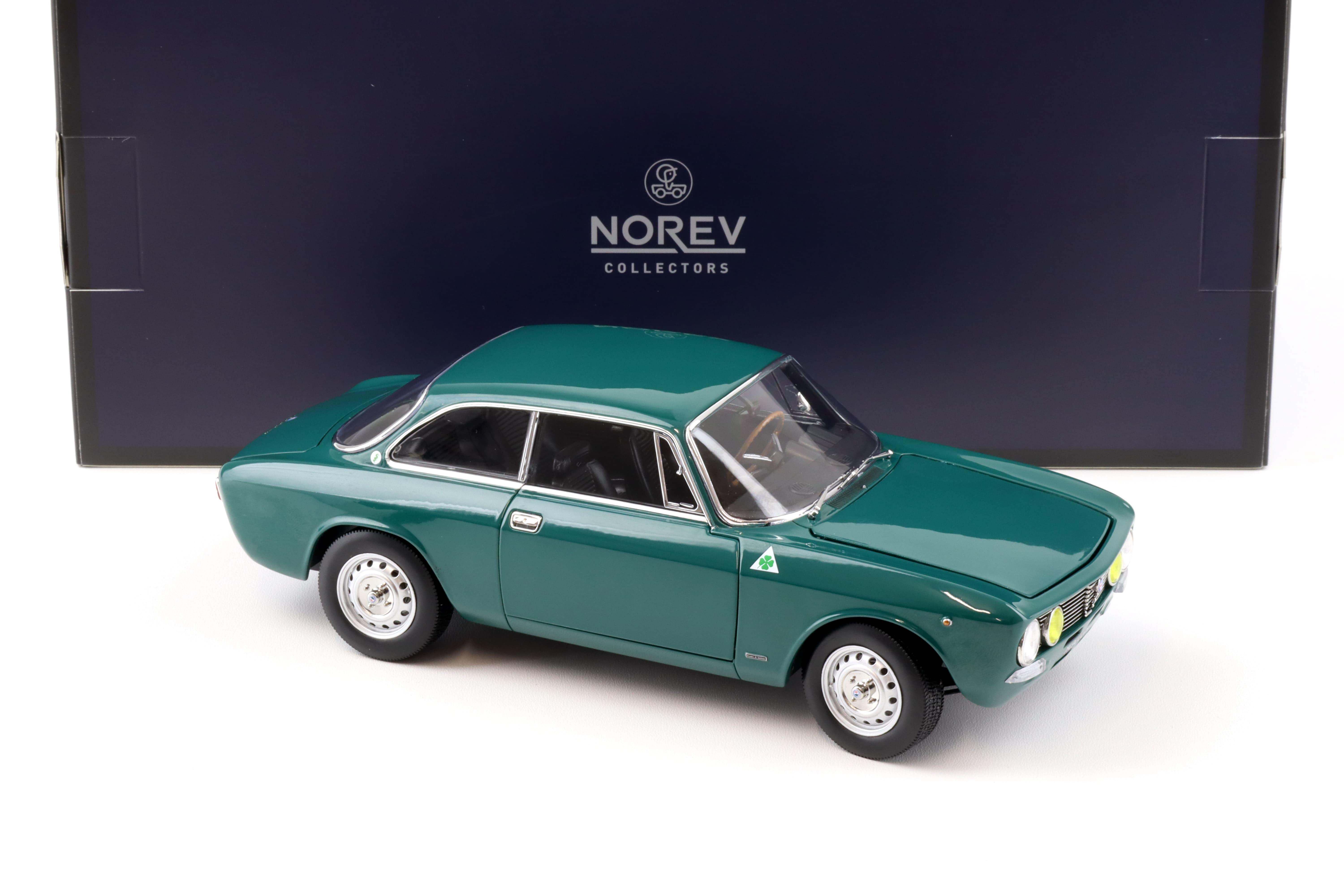 1:18 Norev Alfa Romeo 2000 GTV Coupe 1973 Pine green - Limited 200 pcs.