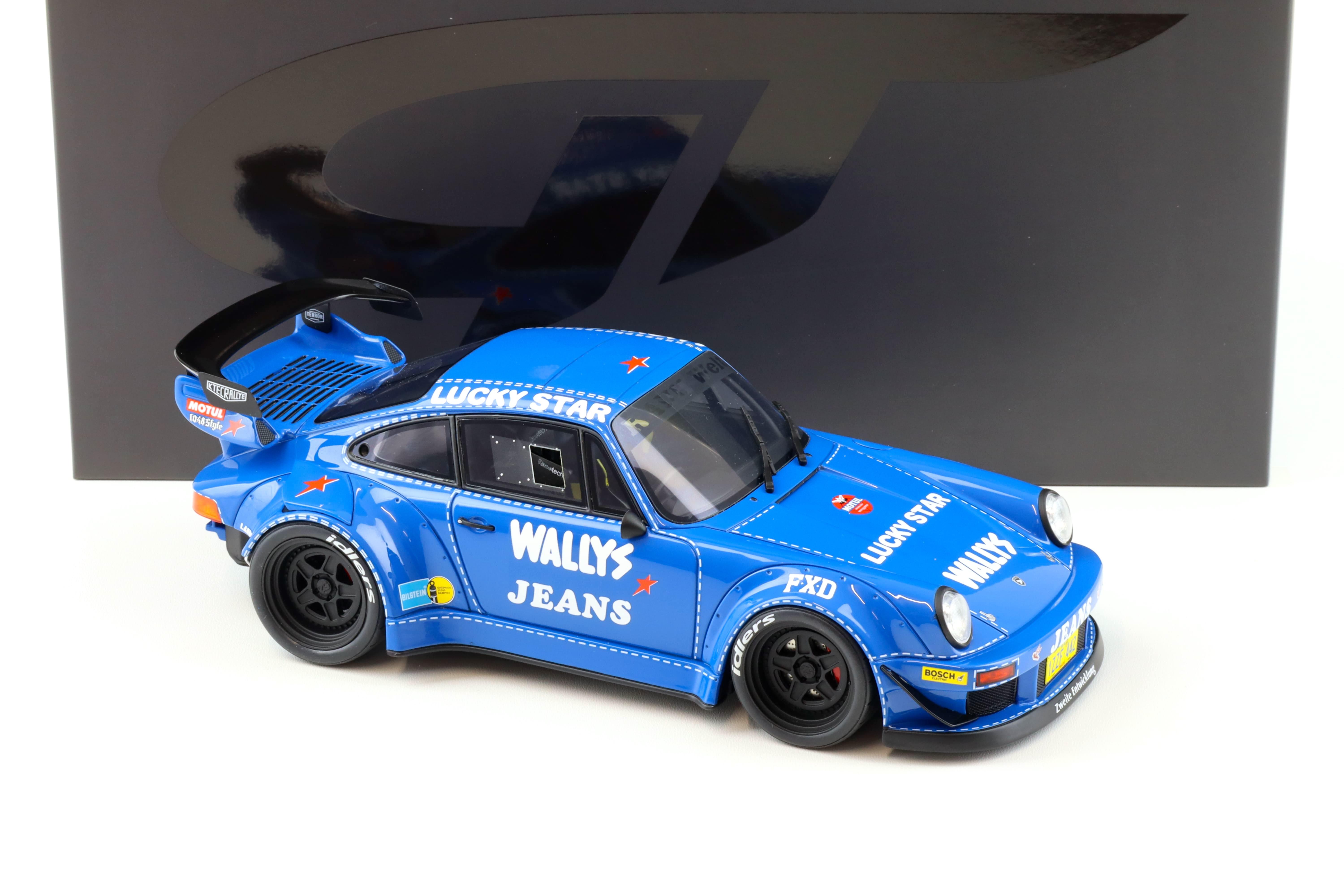 1:18 GT Spirit GT448 Porsche 911 964 RWB Rauh-Welt Osho Wallys Jeans blue 2023