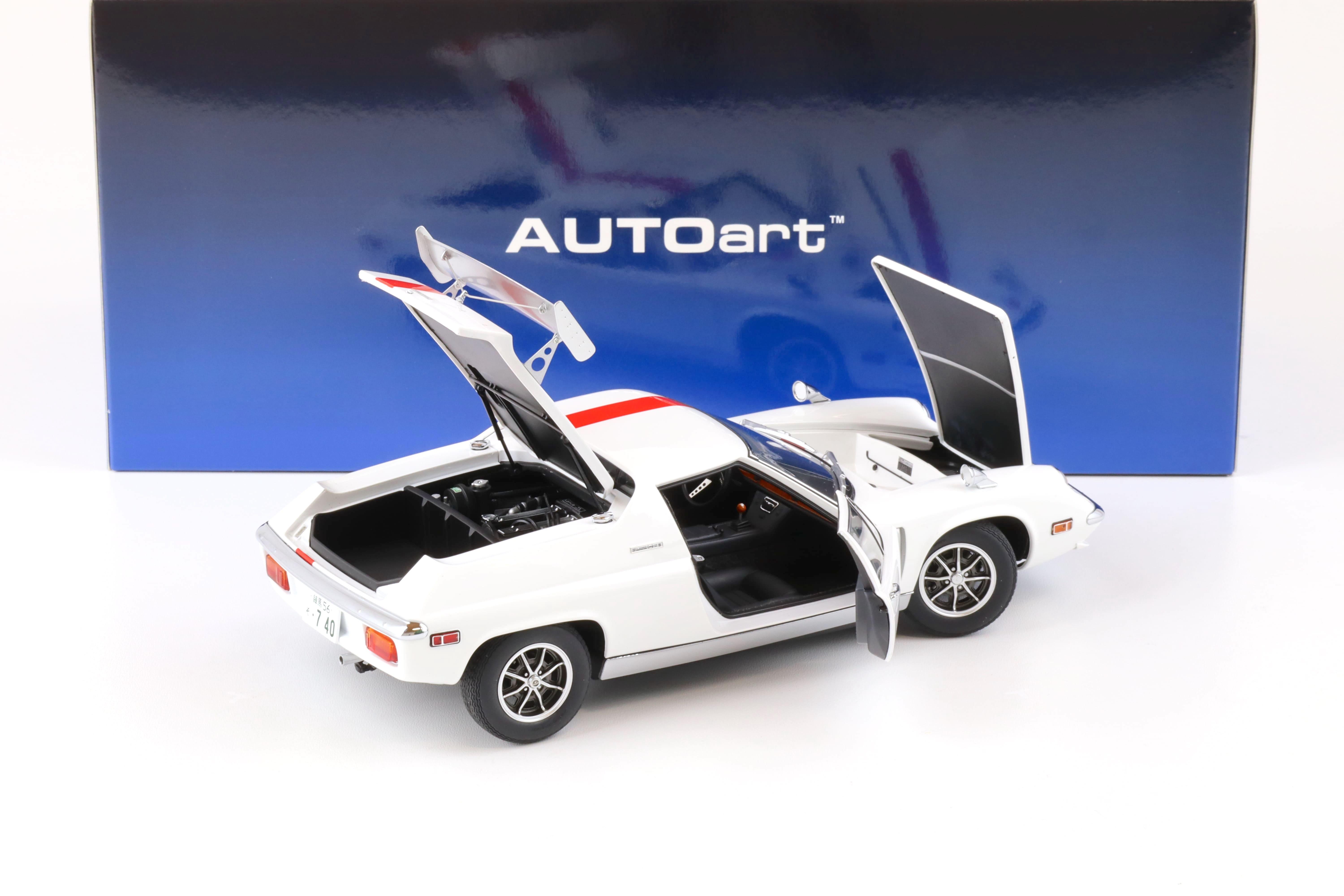 1:18 AUTOart Lotus Europa Special THE CIRCUIT WOLF white/ red 75396
