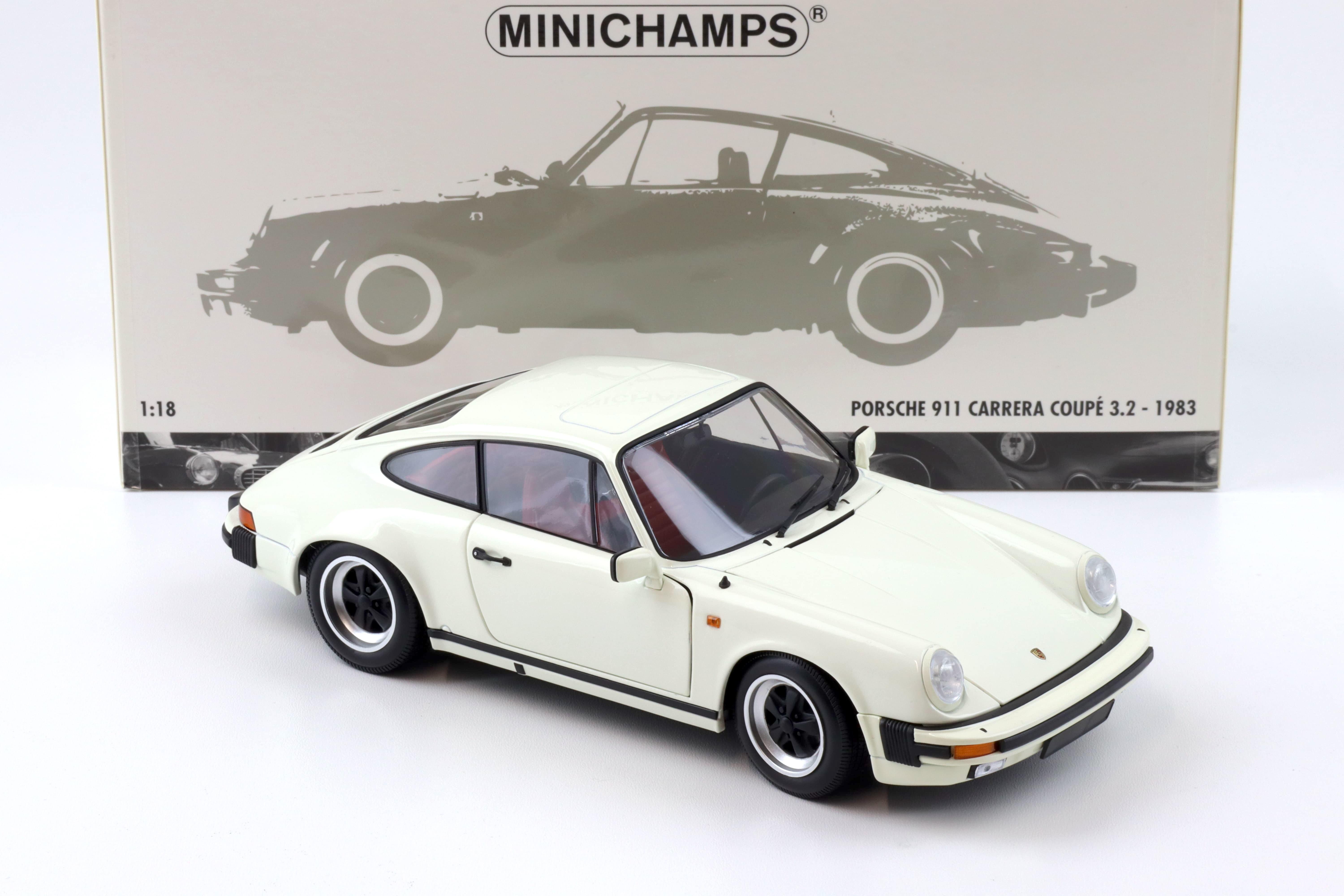 1:18 Minichamps Porsche 911 Carrera 3.2 Coupe 1983 white