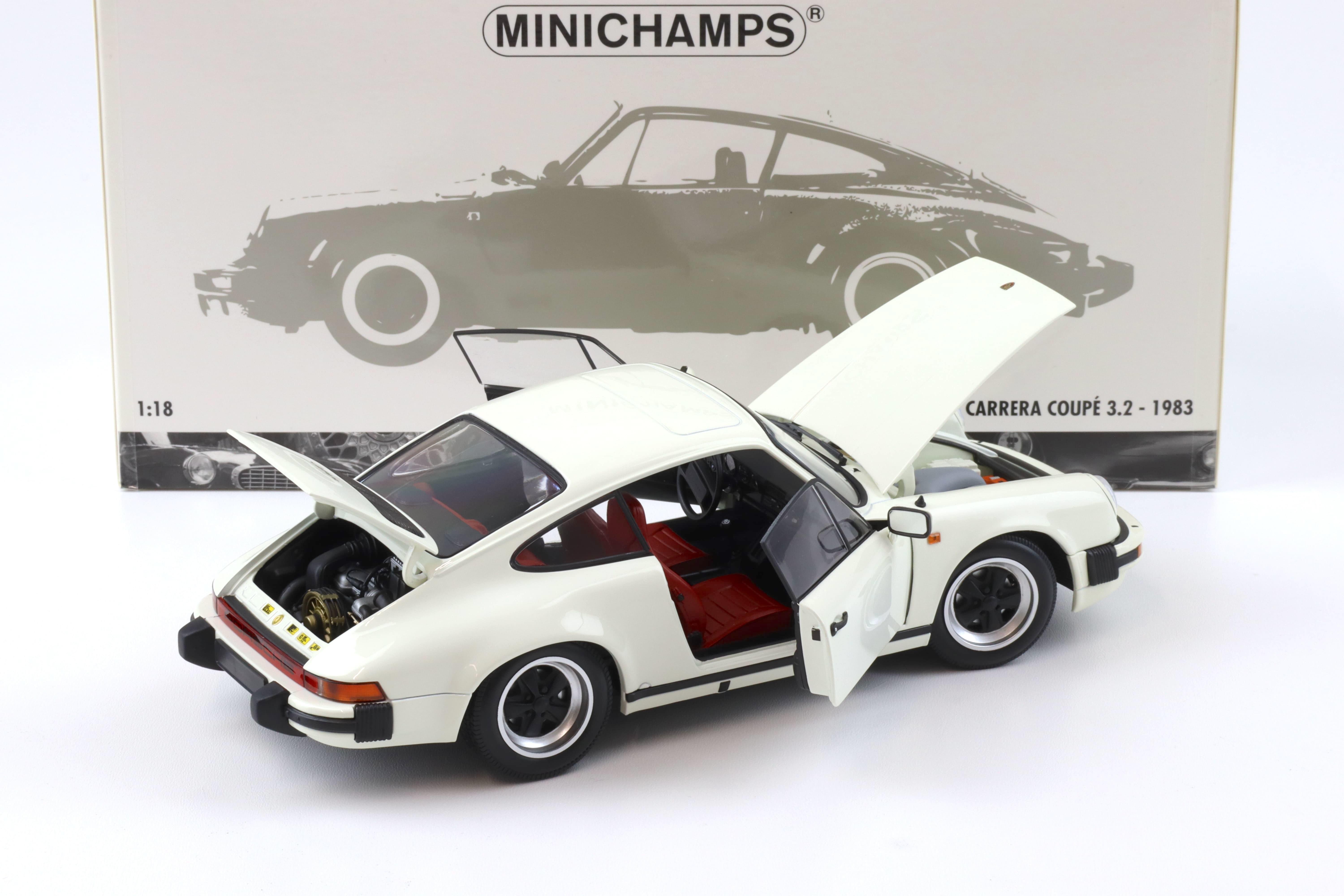 1:18 Minichamps Porsche 911 Carrera 3.2 Coupe 1983 white