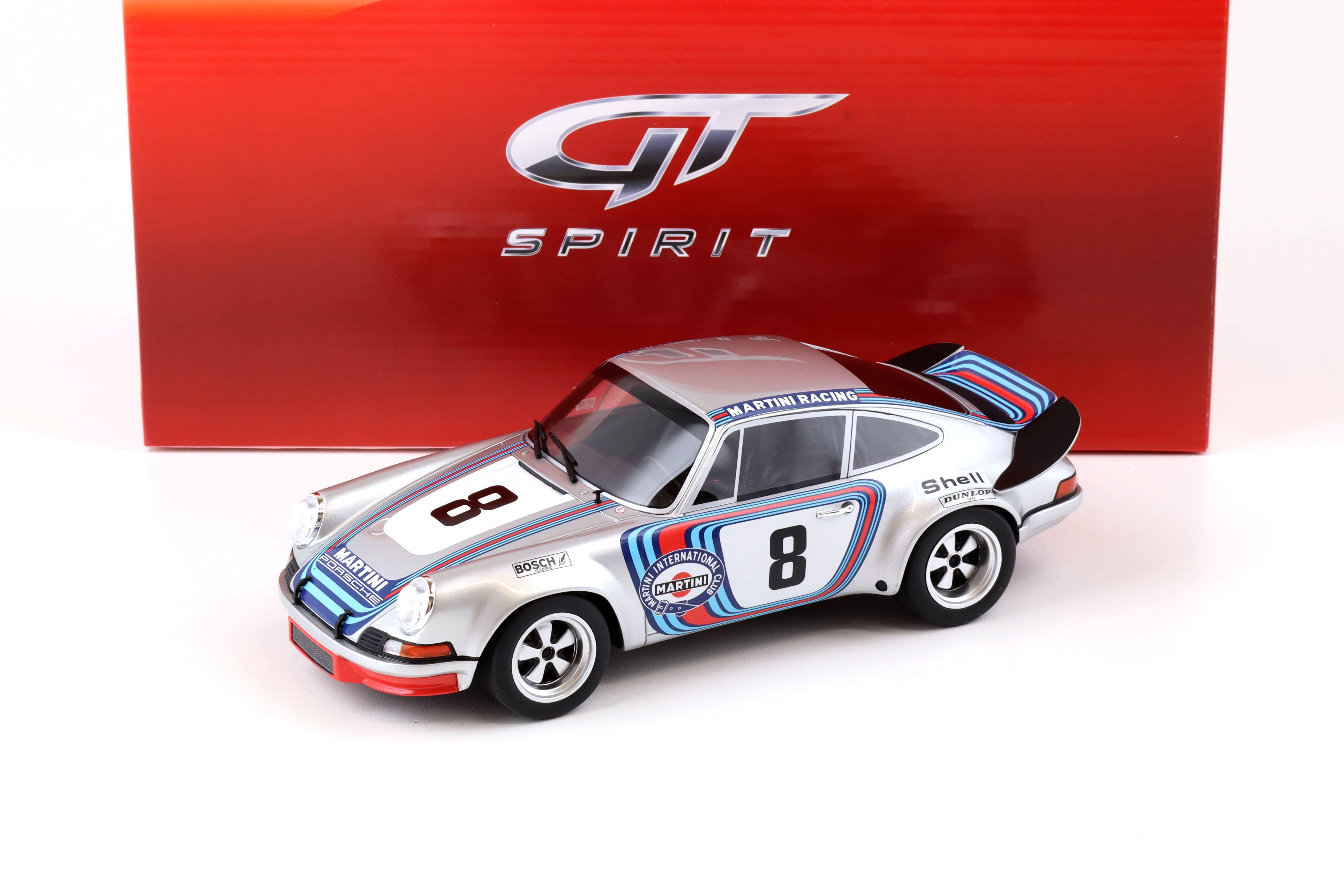 1:18 GT Spirit GT052 Porsche 911Carrera 2.8 RSR Coupe Martini Racing #8 Winner Targa Florio 1973