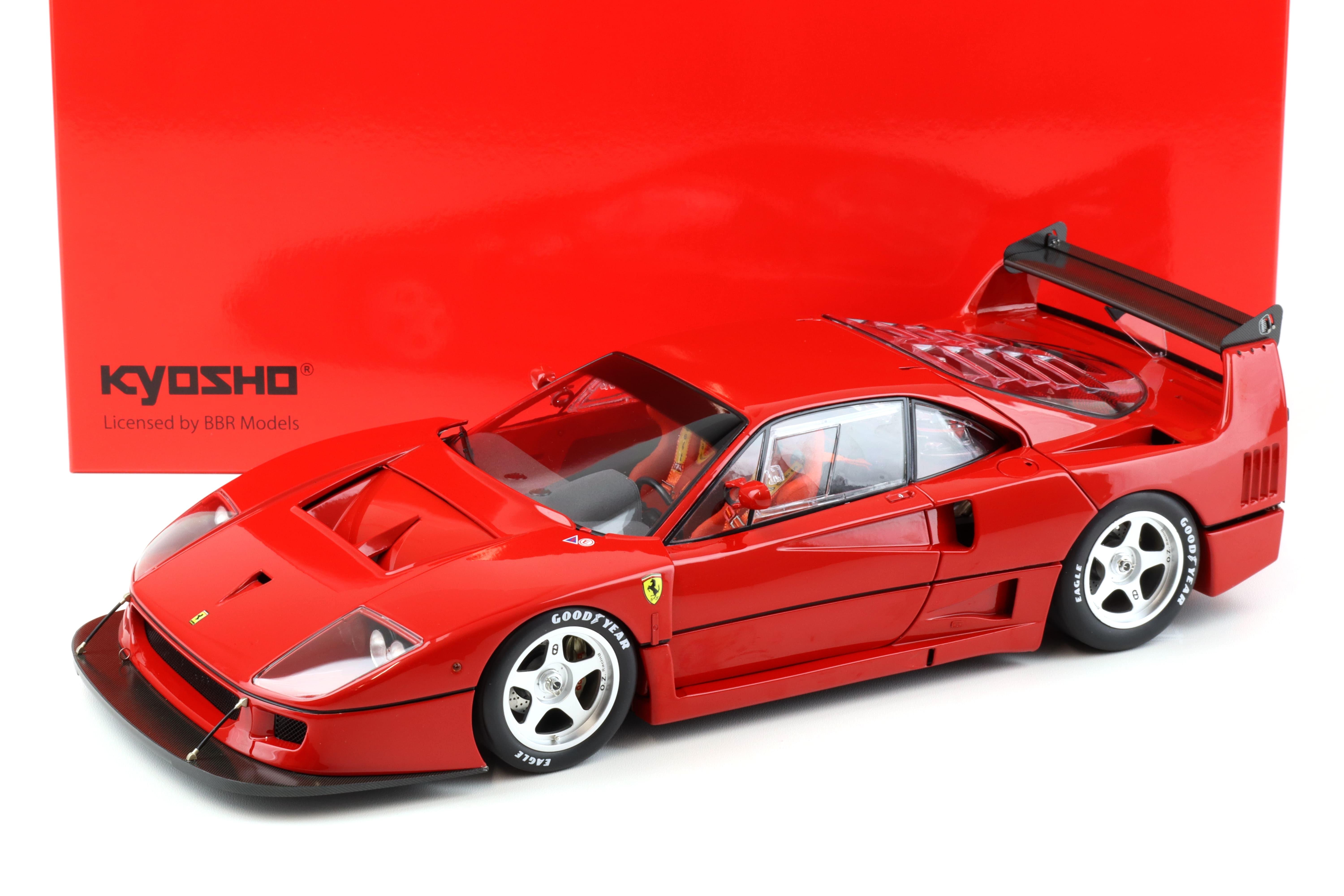 1:12 Kyosho Ferrari F40 Competizione 1989 Rosso Corsa red Diecast 08602CR