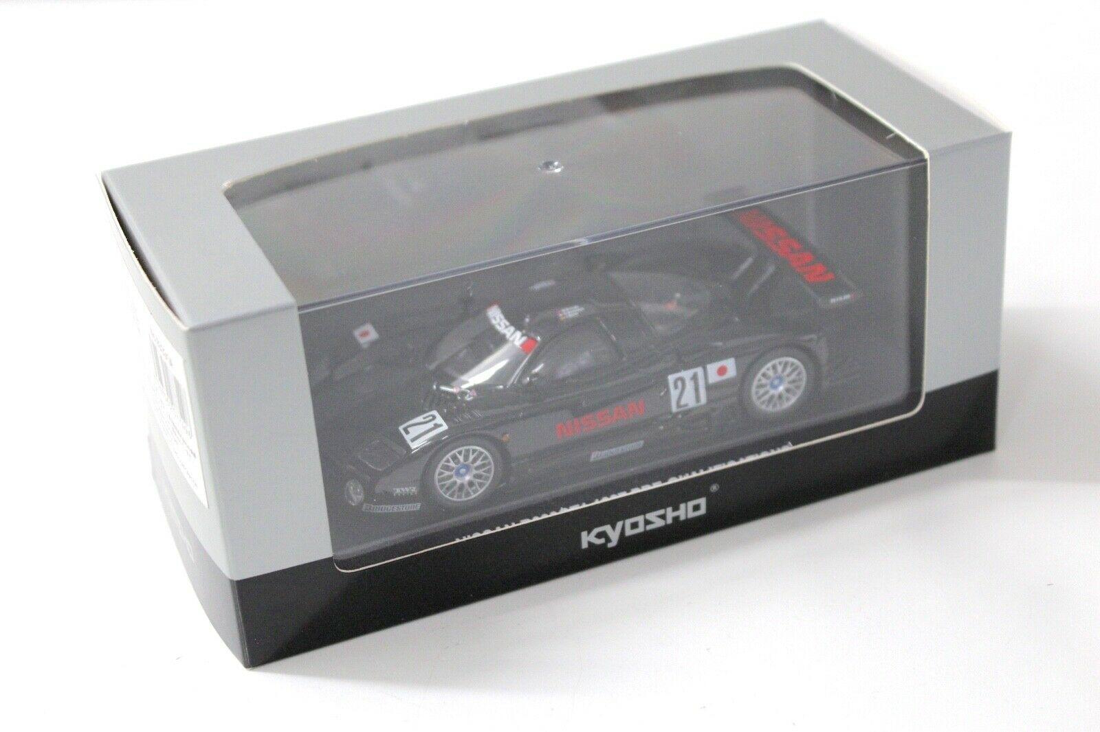 1:43 Kyosho Nissan R390 GT1 1997 24h Le Mans #21 black
