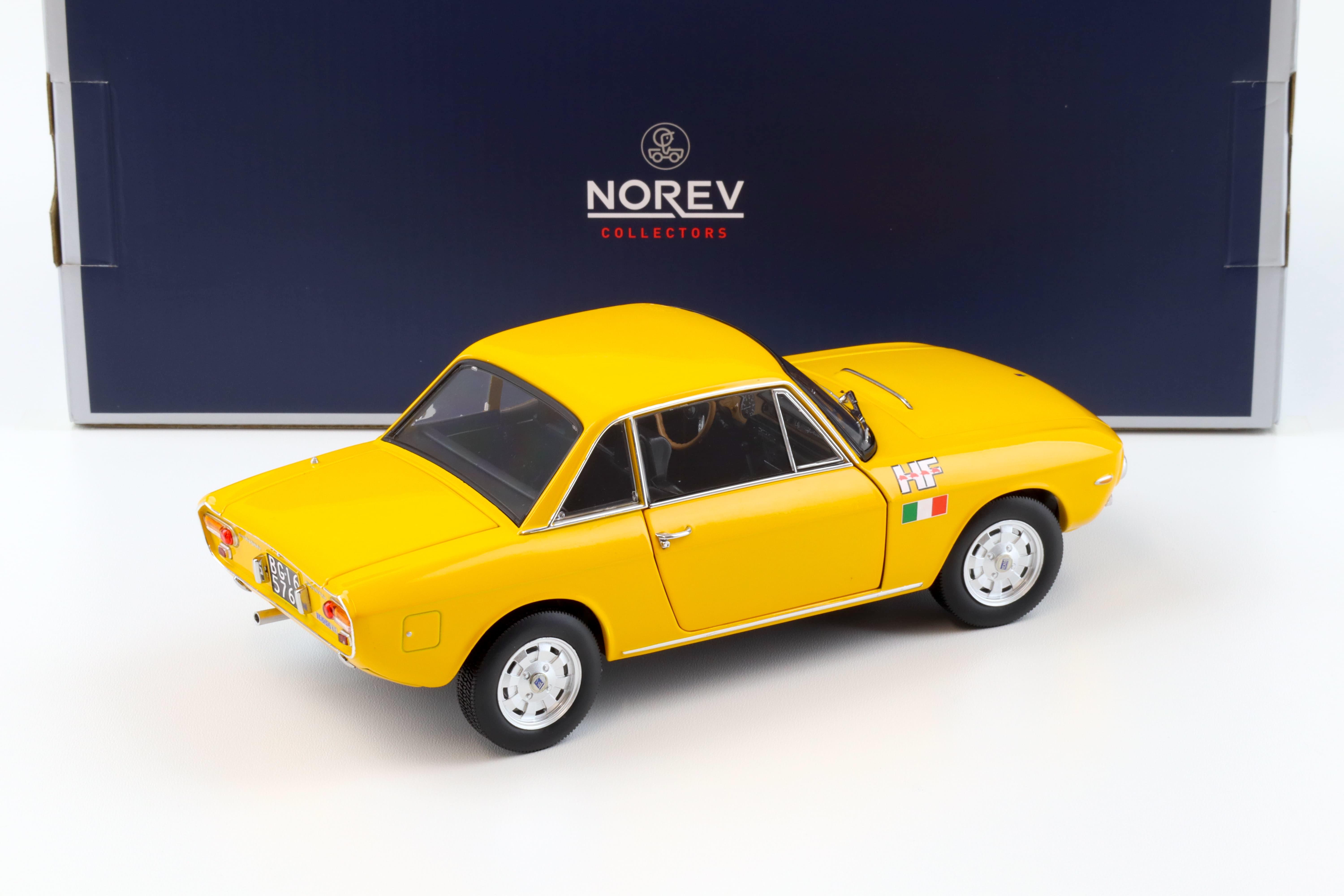 1:18 Norev Lancia Fulvia 1600 HF 1971 orange - Limited Edition 1000 pcs.