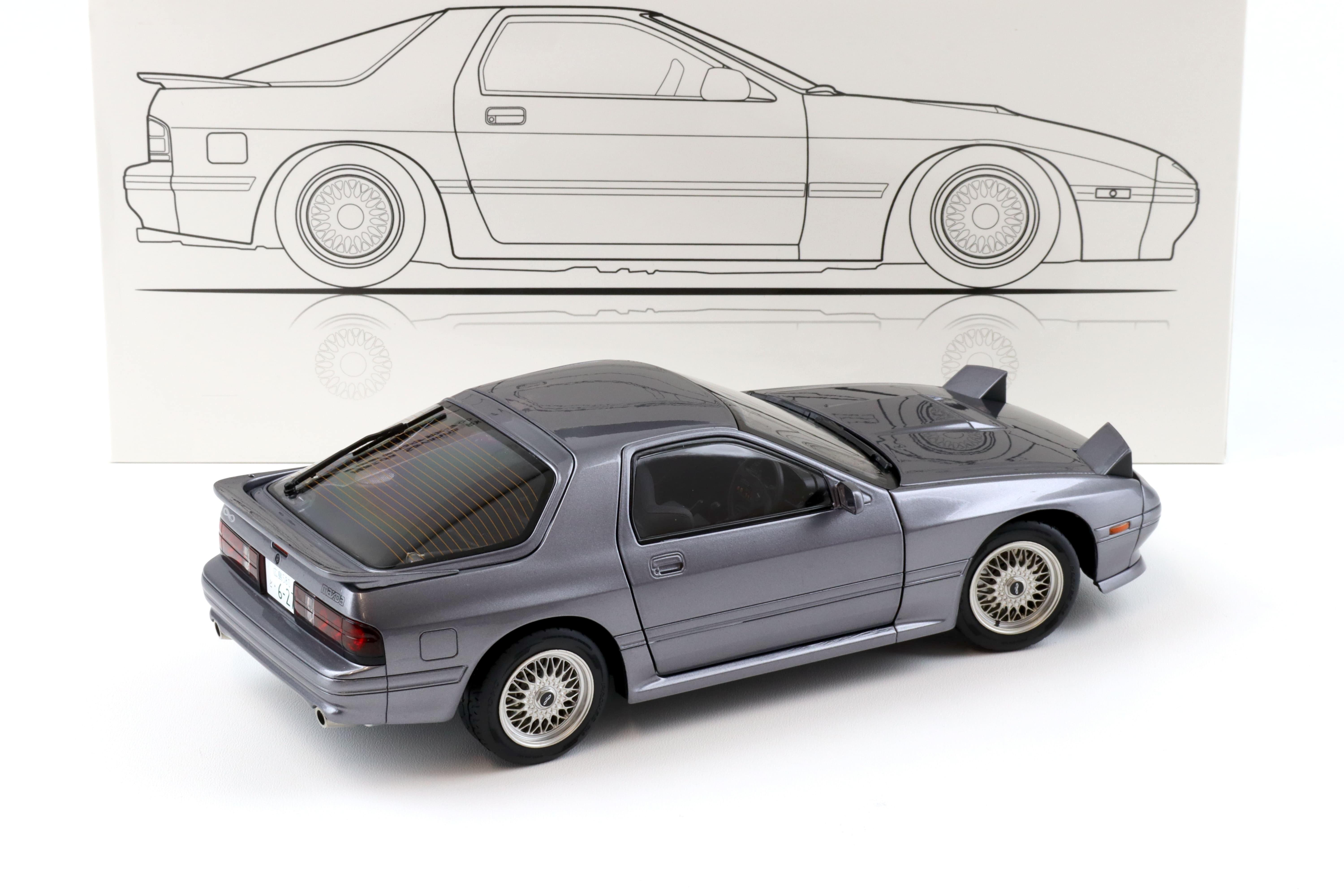 1:18 WHELART Mazda Savanna RX-7 FC3S Coupe grey metallic 