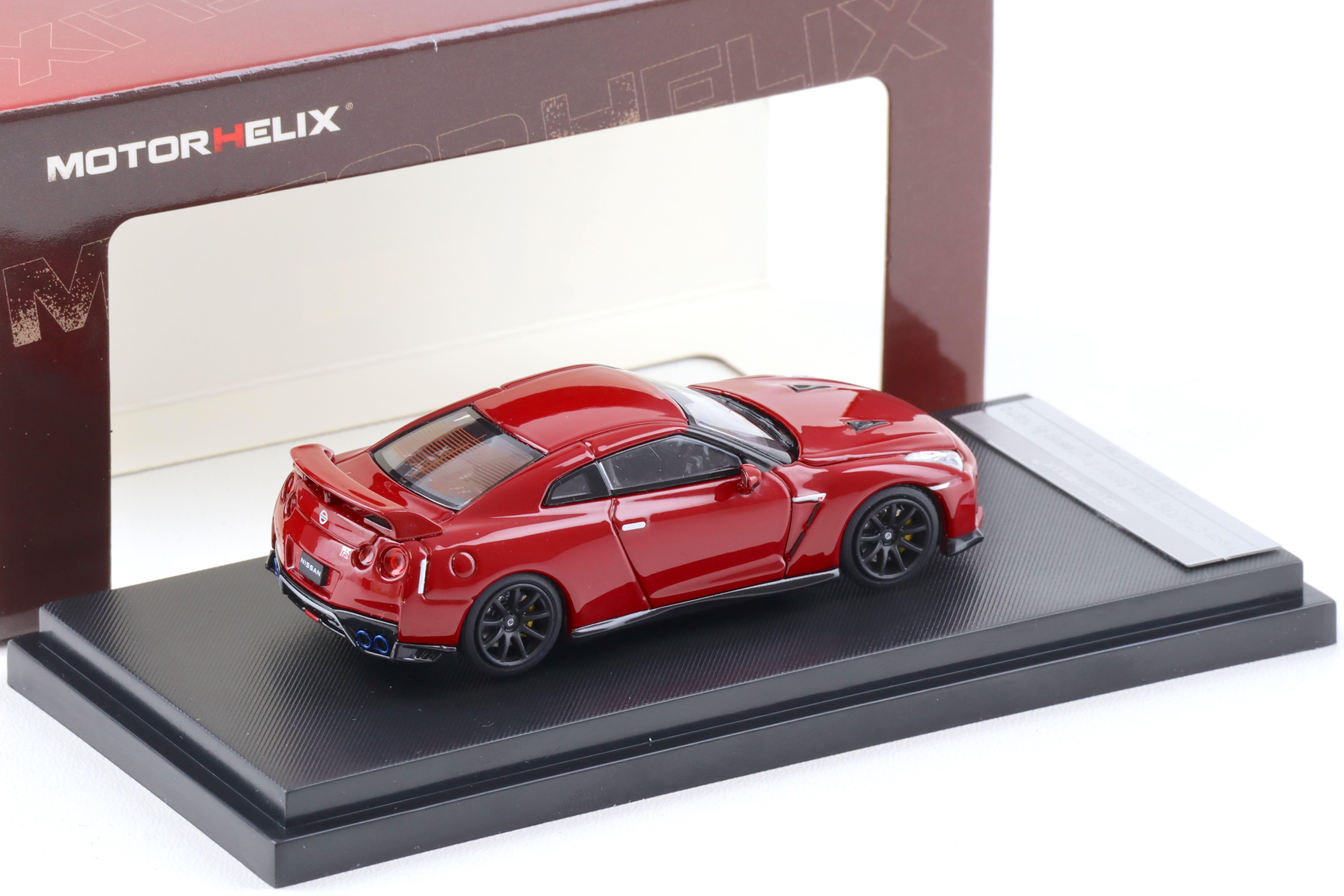 1:64 Motorhelix Nissan GT-R (R35) Track Edition Solid red M63512