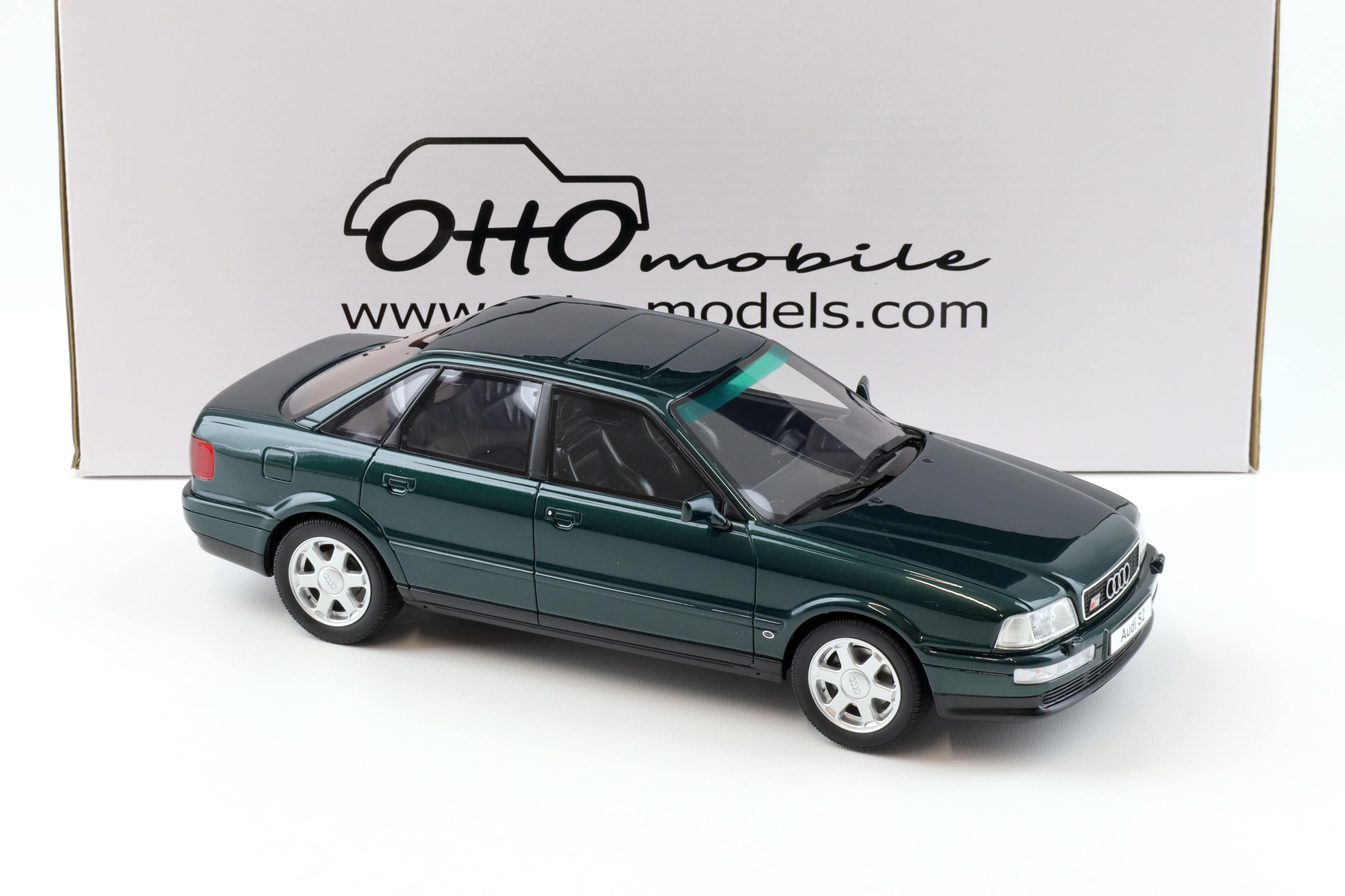 1:18 OTTO mobile OT1101 Audi S2 (B3) Sedan Emerald green 1993