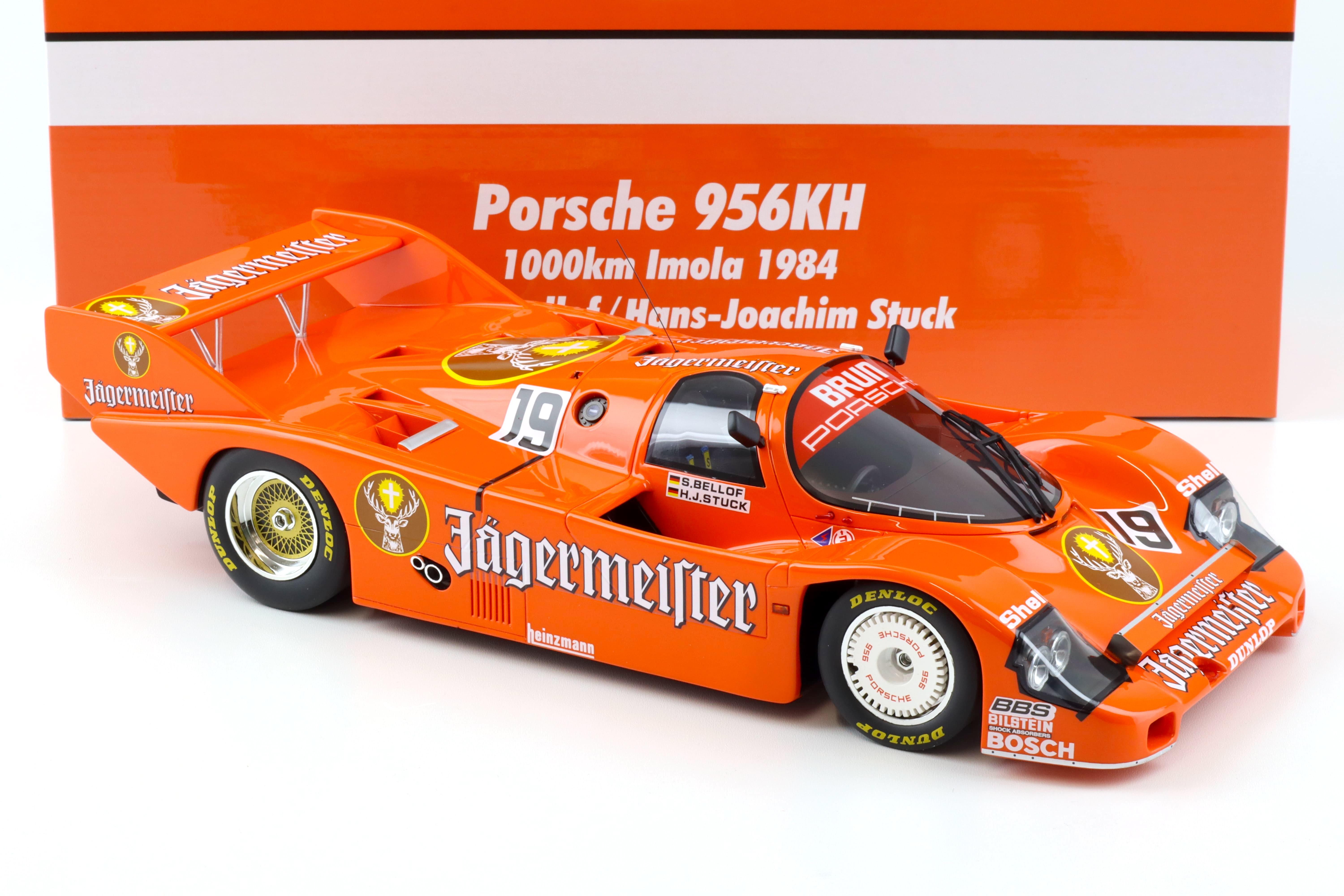 1:12 WERK83 Porsche 956 KH Jägermeister #19 Winner 1000km Imola 1984 Stuck/Bellof