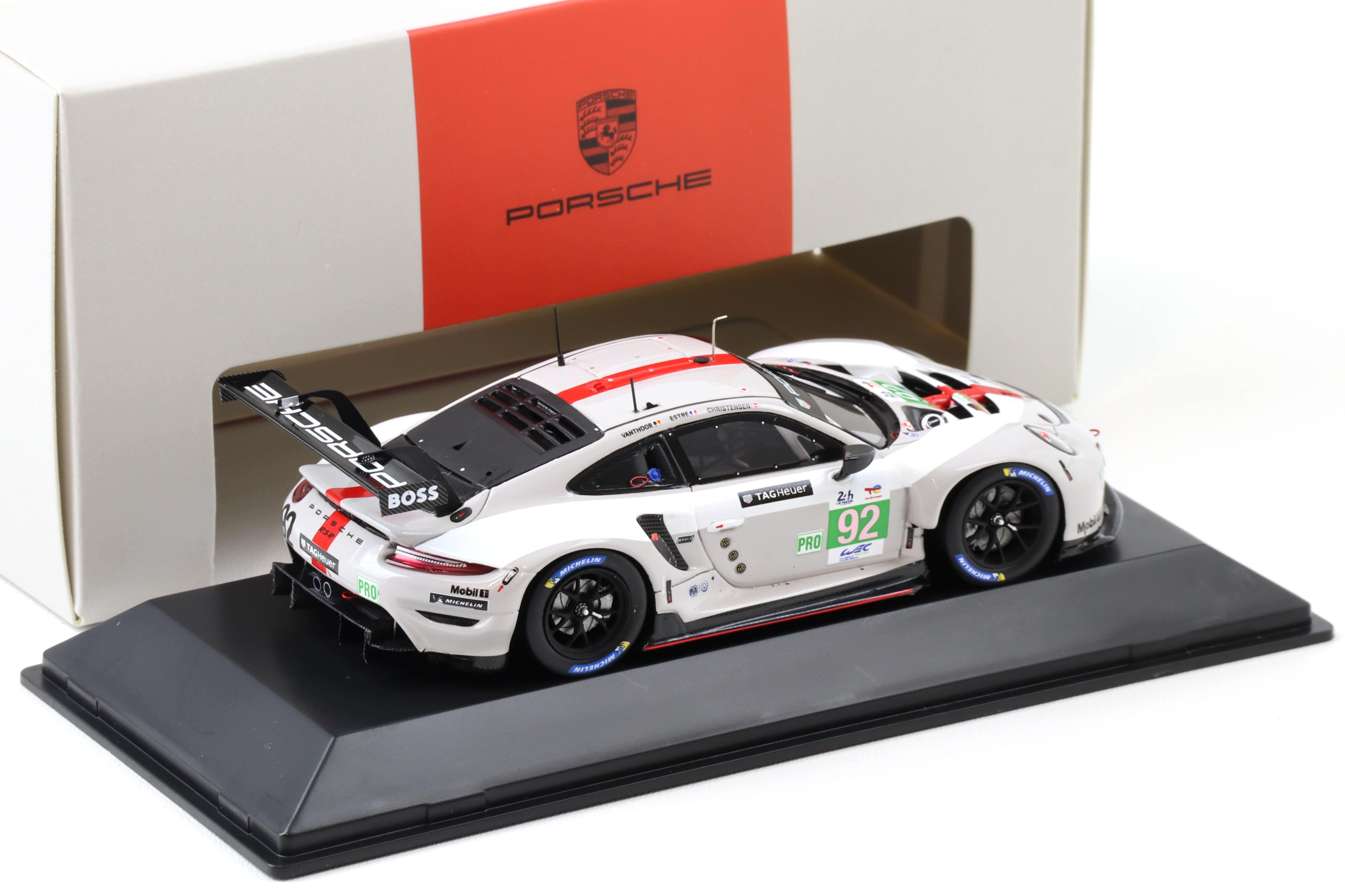1:43 Spark Porsche 911 RSR-19 #92 24h LeMans 2022 Porsche GT Team WAP DEALER
