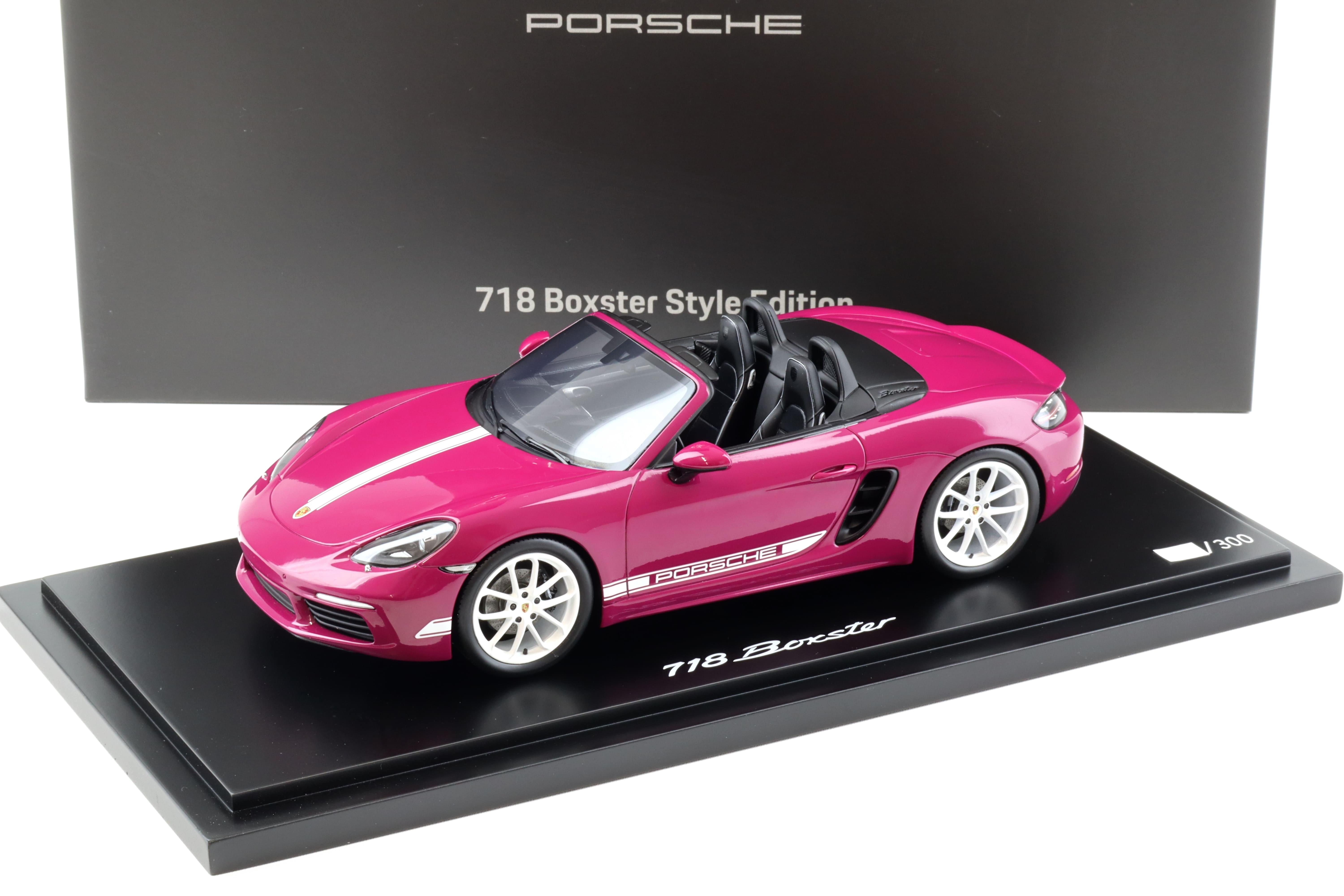 1:18 Spark Porsche 718 Boxster Style Edition Ruby Star Neo WAP DEALER