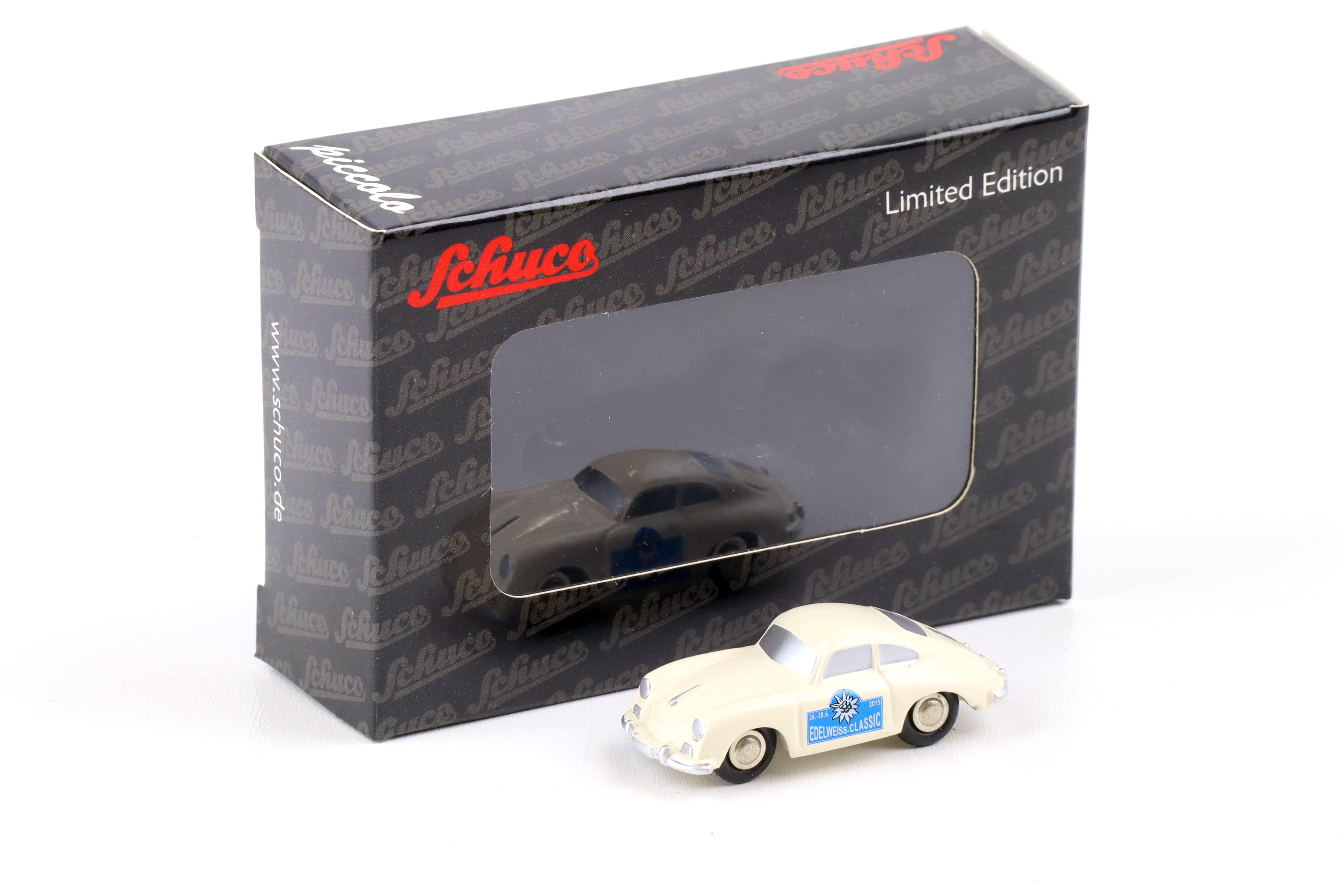 Schuco Piccolo Porsche 356 Coupe Edelweiß Classic 2015 white