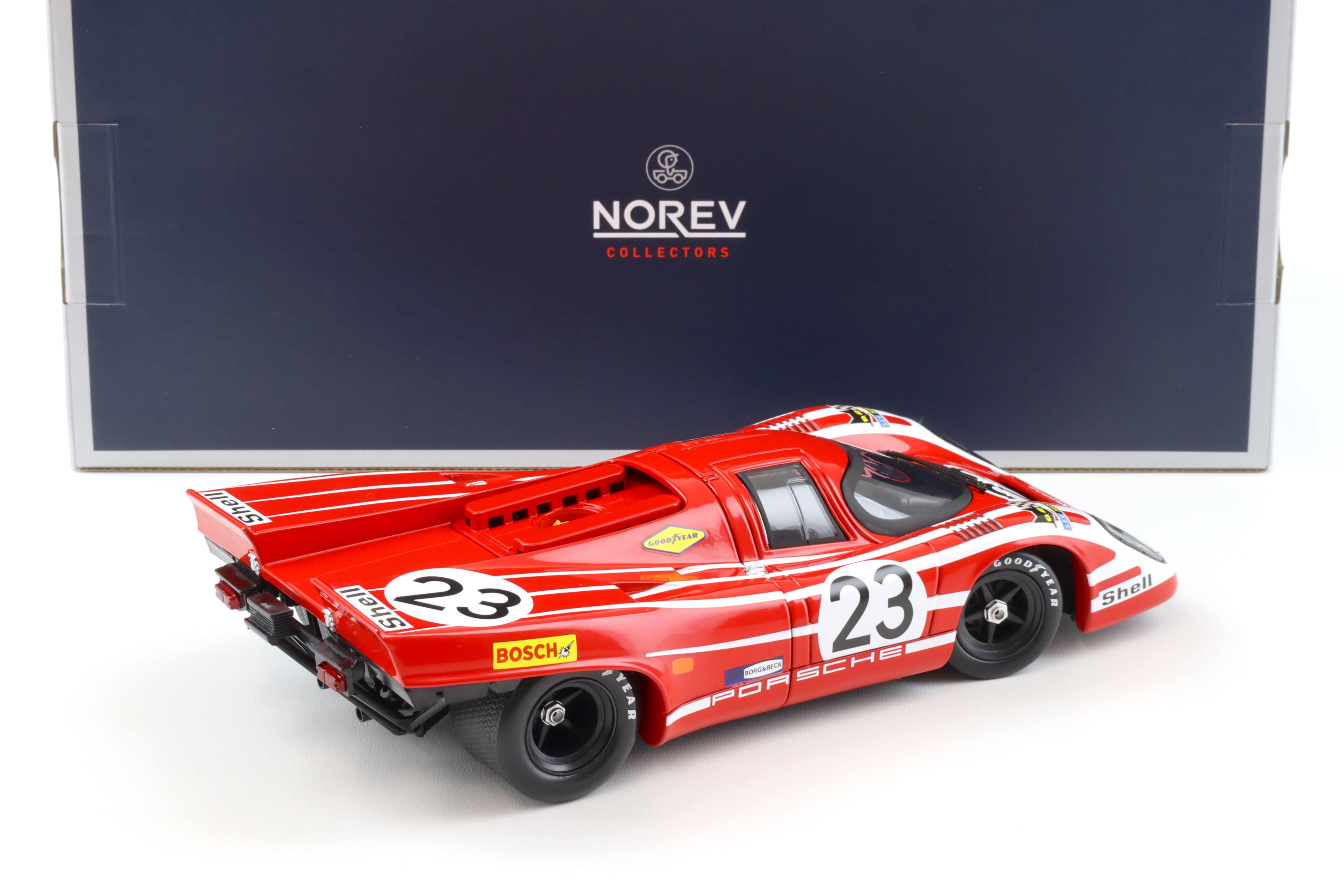 1:18 Norev Porsche 917K Winner 24h France 1970 Herrmann/ Attwood #23 Shell