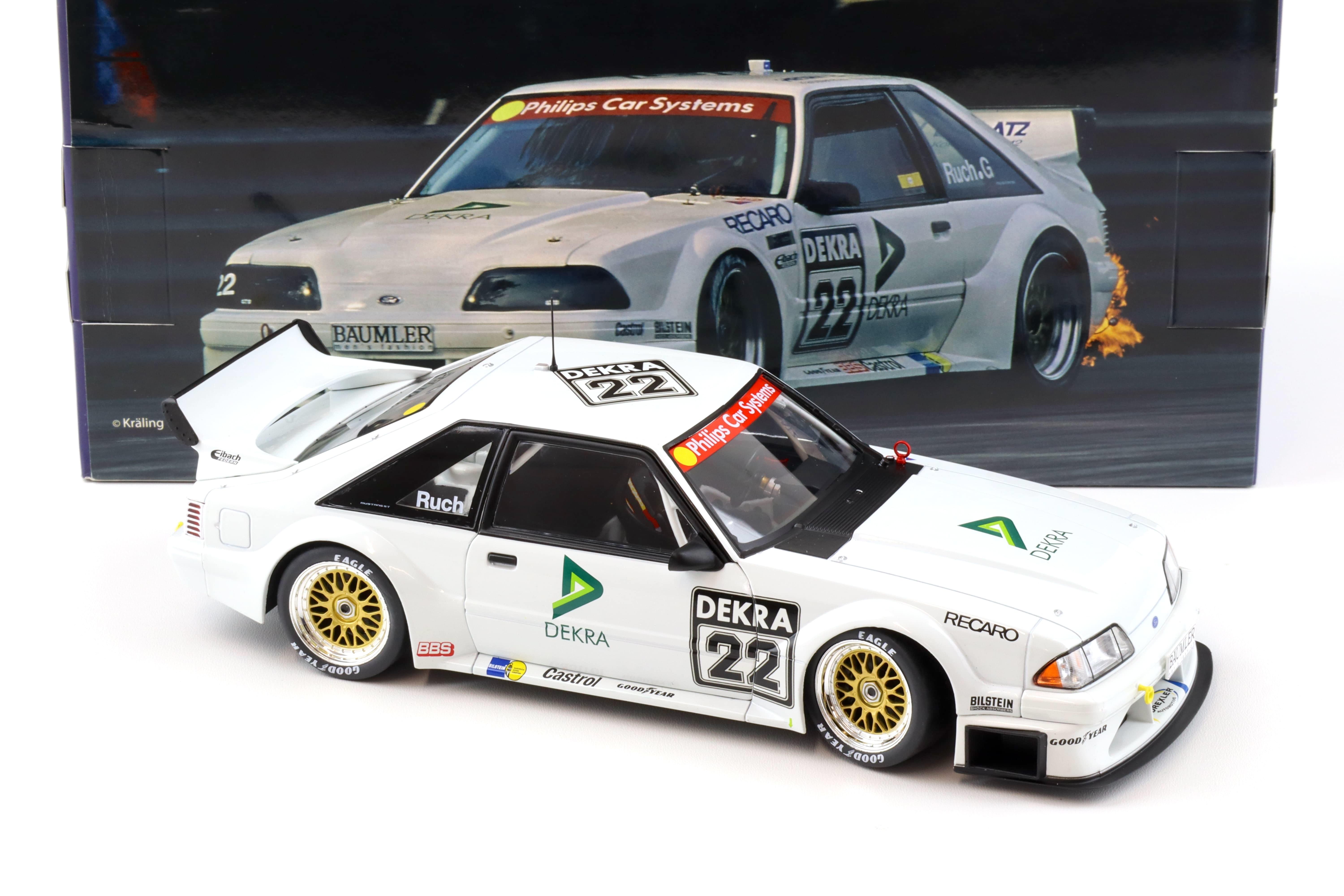 1:18 WERK83 Ford Mustang 5.0 DTM 1994 Gerd Ruch #22 Dekra