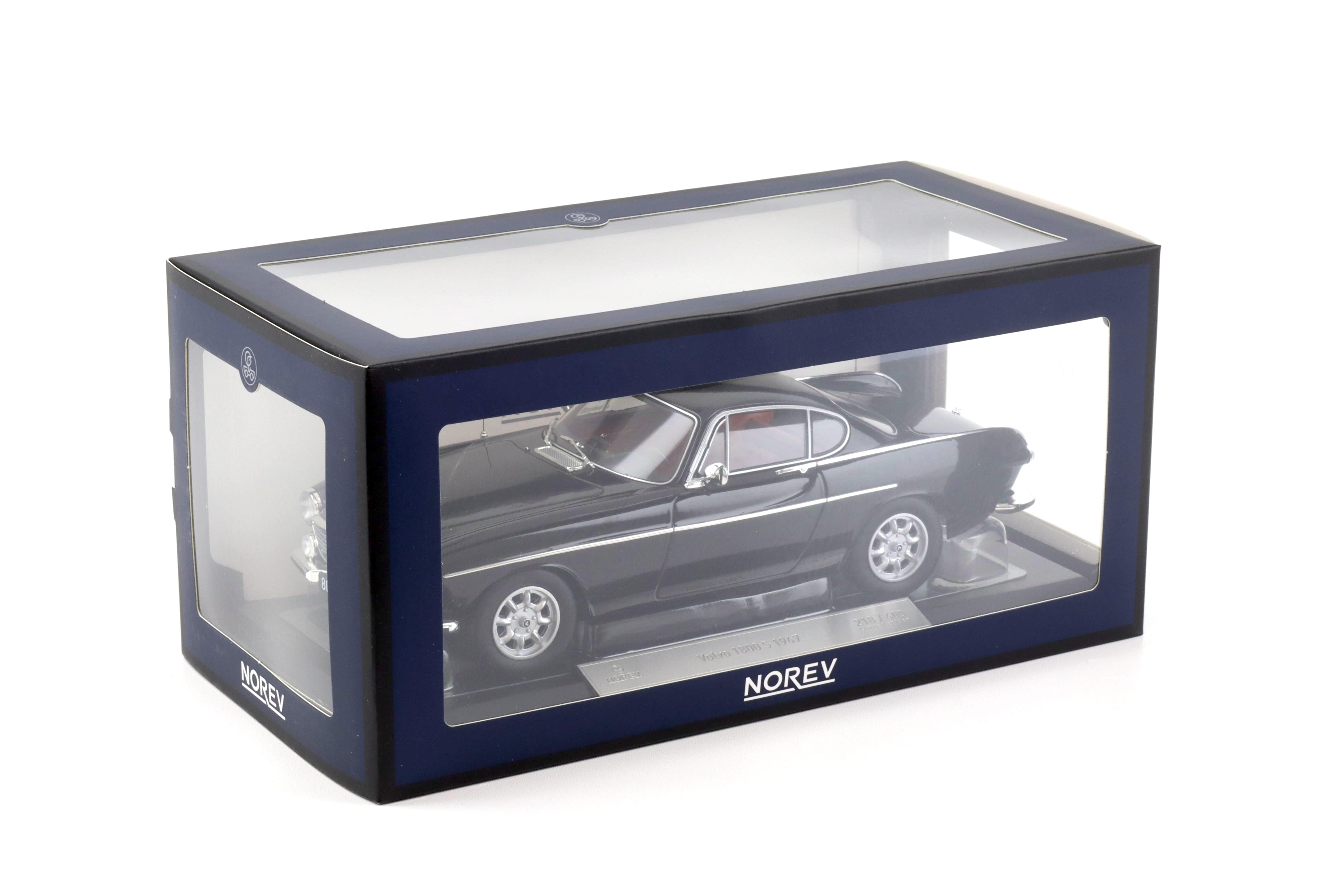 1:18 Norev Volvo 1800 S Coupe 1967 black - Limited 400 pcs.