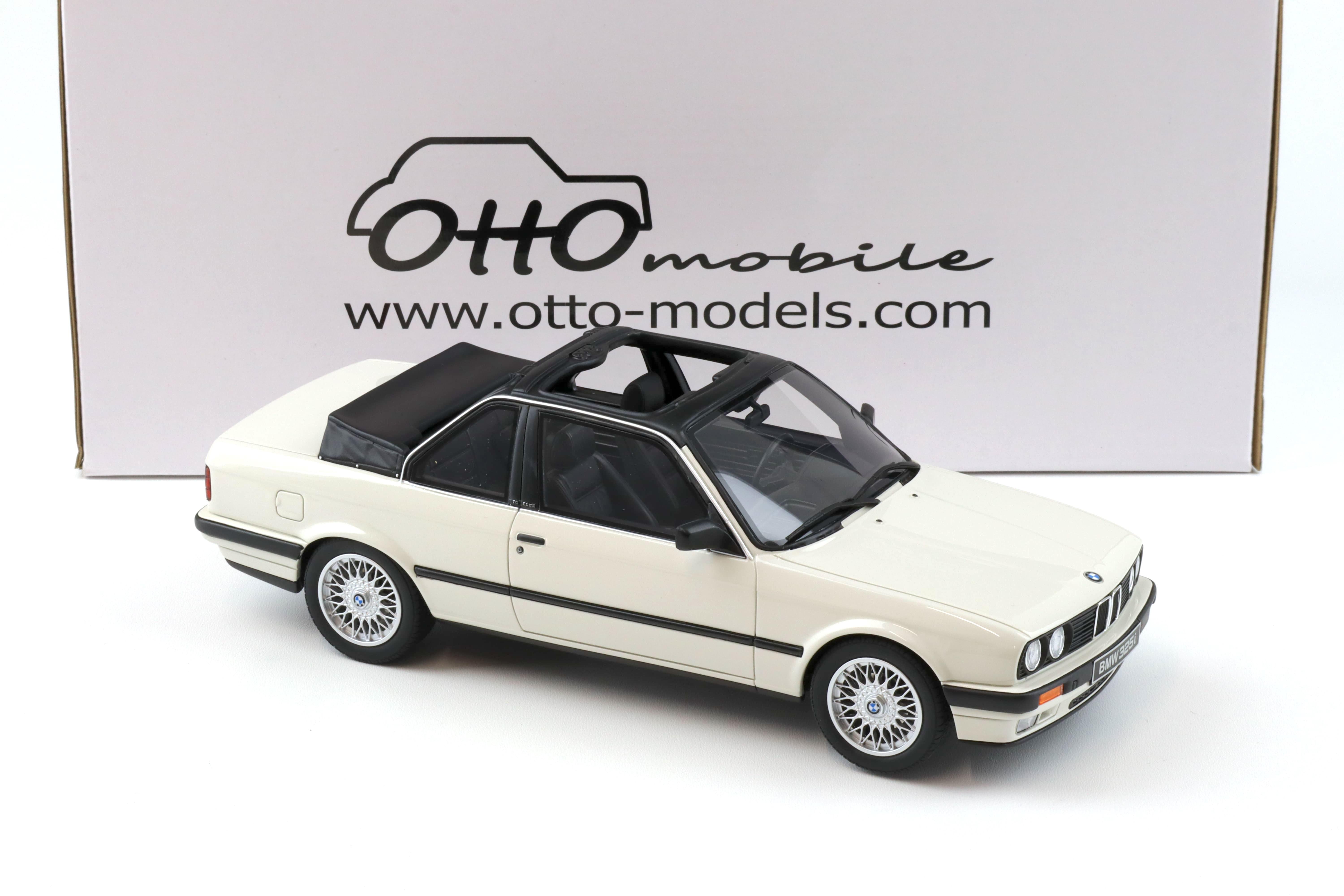 1:18 OTTO mobile OT1097 BMW 325i E30 TC2 BAUR Cabrio Alpine white 1988