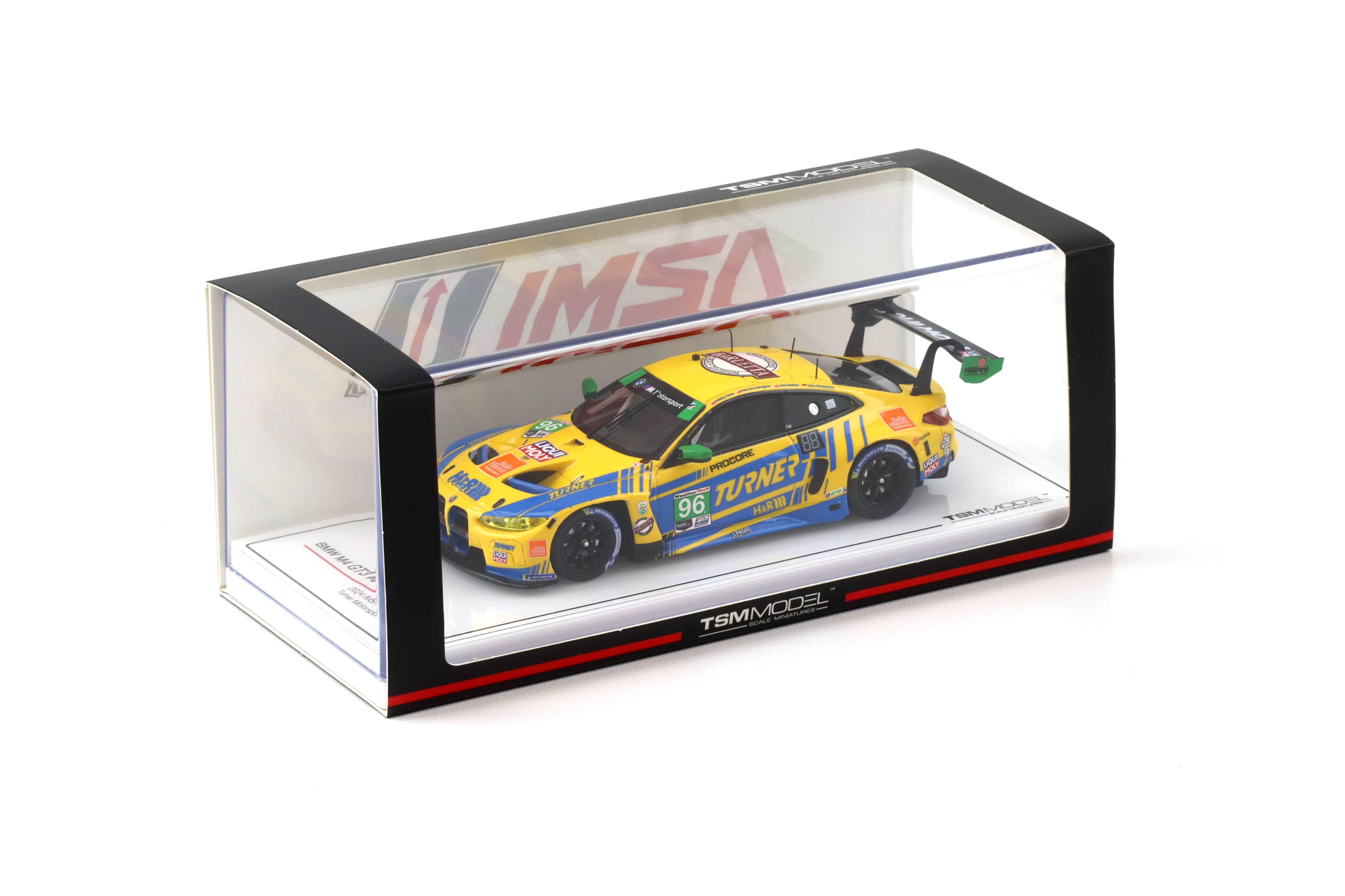 1:43 TSM Model BMW M4 GT3 #96 IMSA Daytona 24h 2024 Turner Motorsport TSM430809