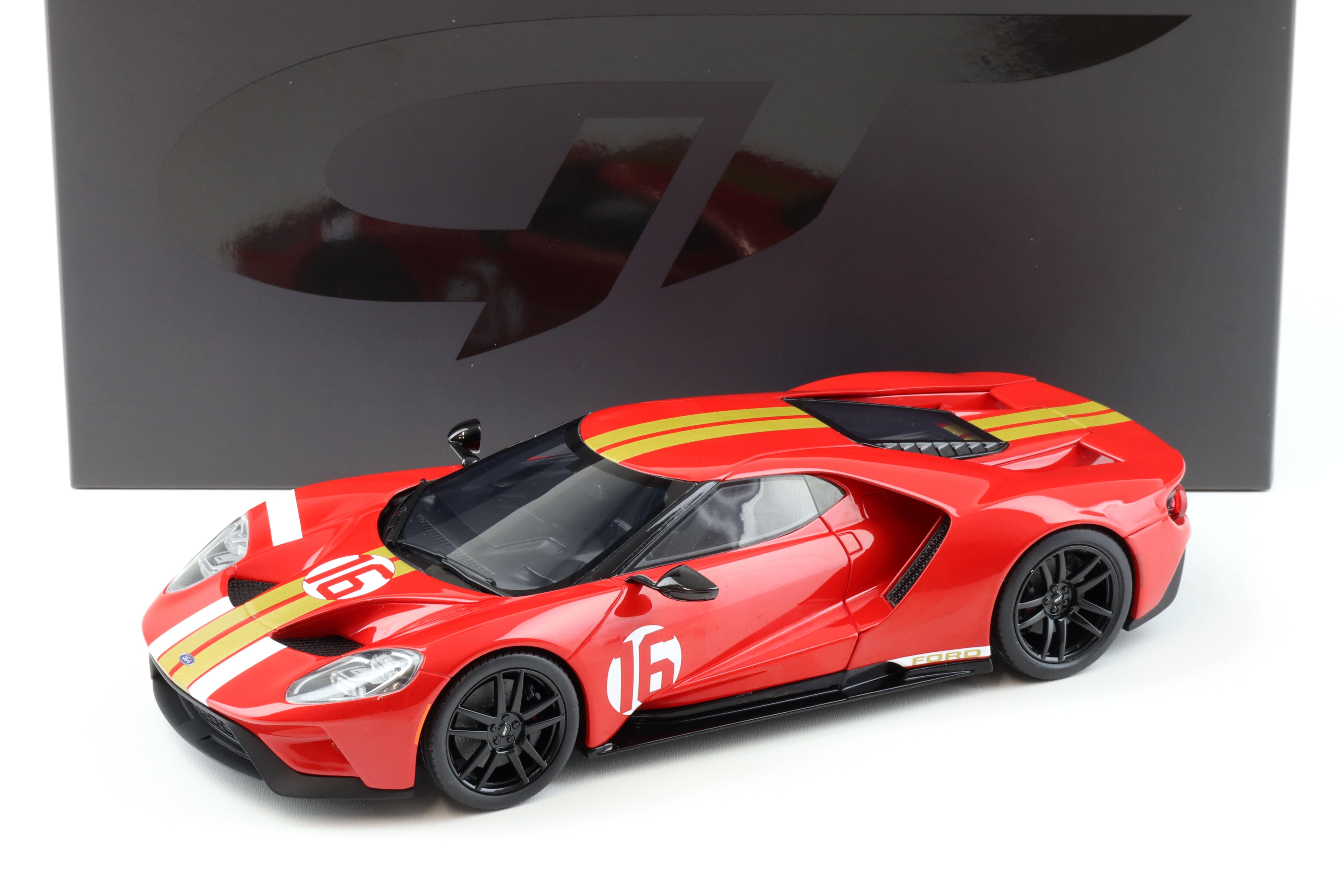 1:18 GT Spirit GT883 Ford GT Heritage Edition 2022 Alan Mann red