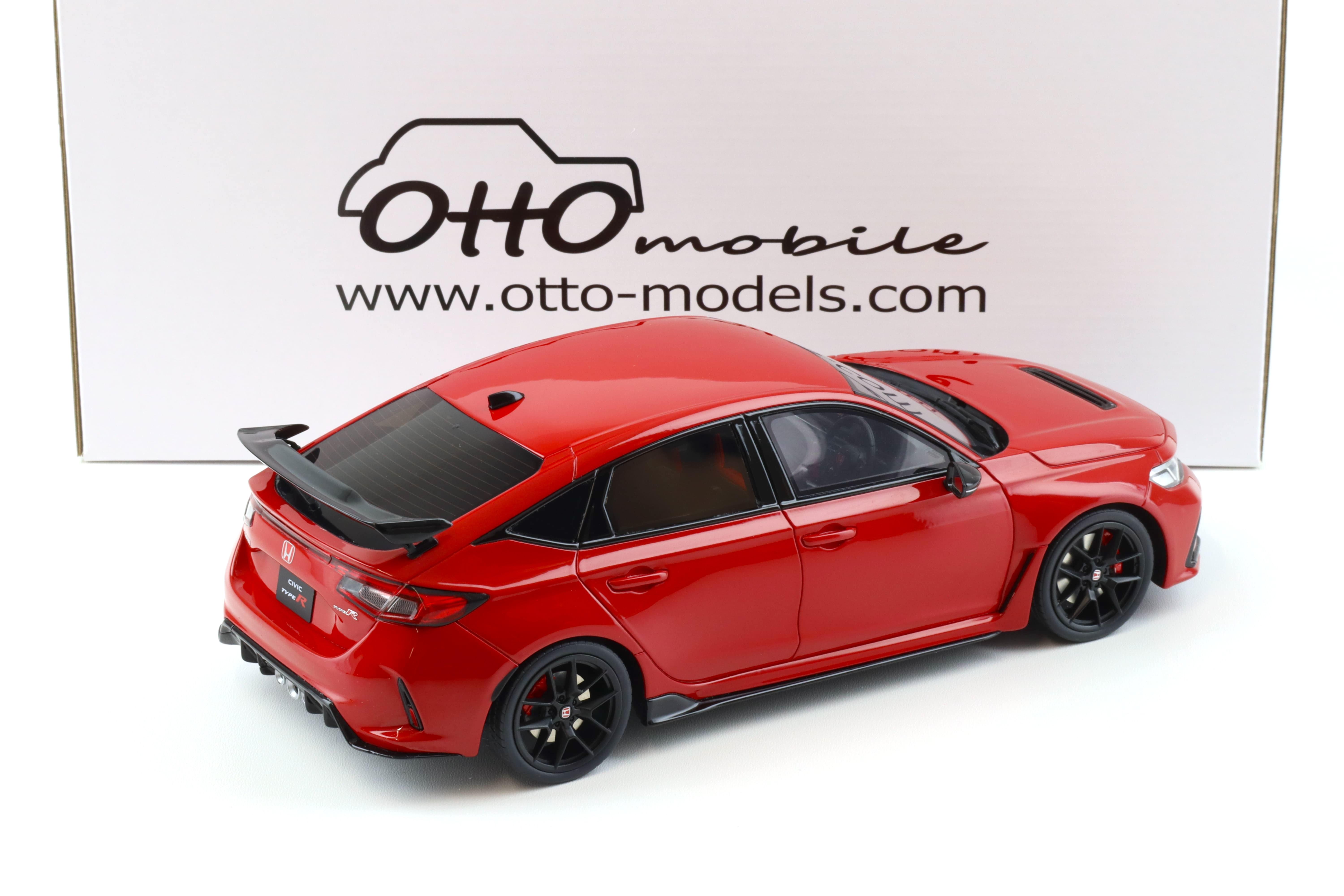 1:18 OTTO mobile OT440 Honda Civic Type R 2022 Rallye red