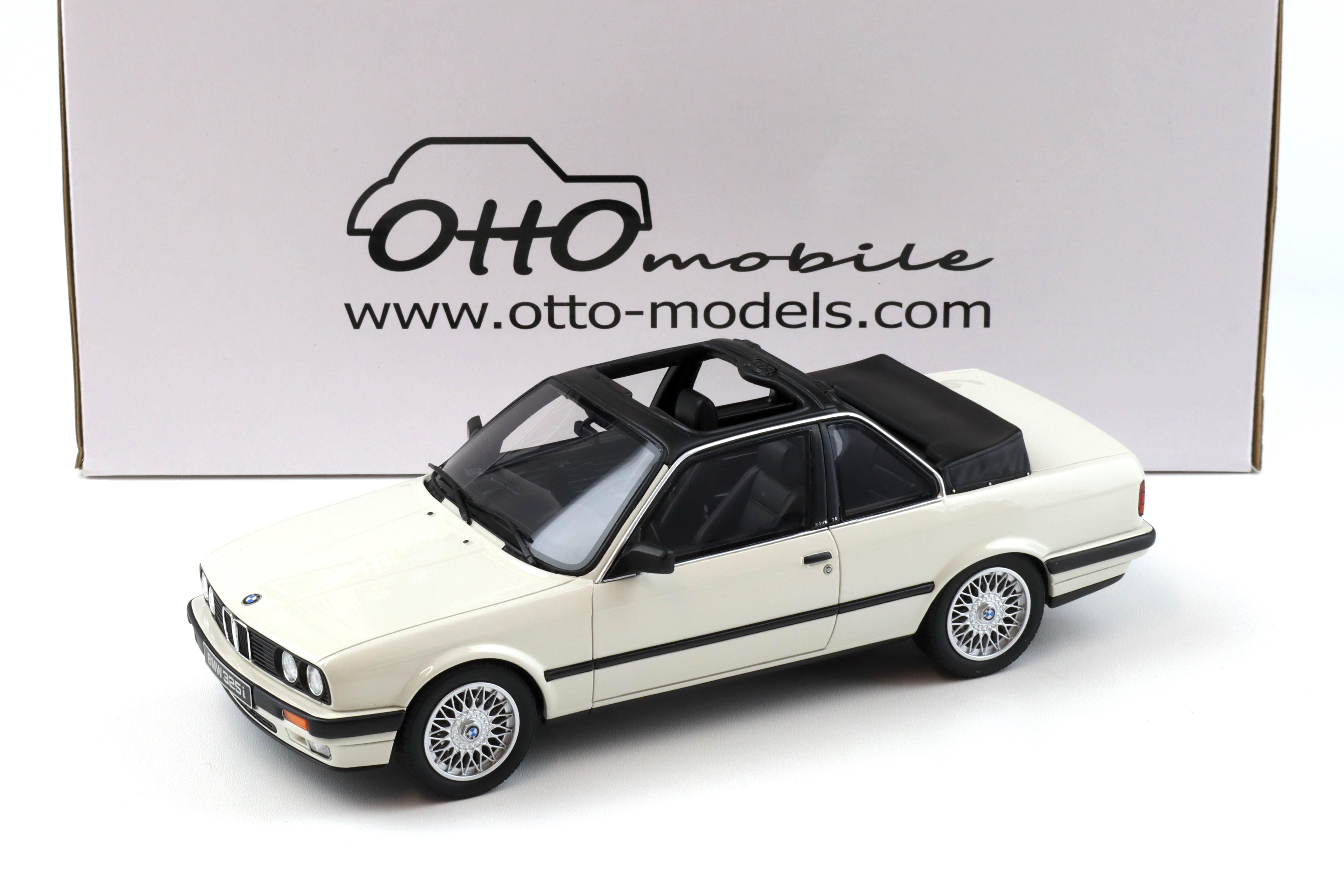 1:18 OTTO mobile OT1097 BMW 325i E30 TC2 BAUR Cabrio Alpine white 1988