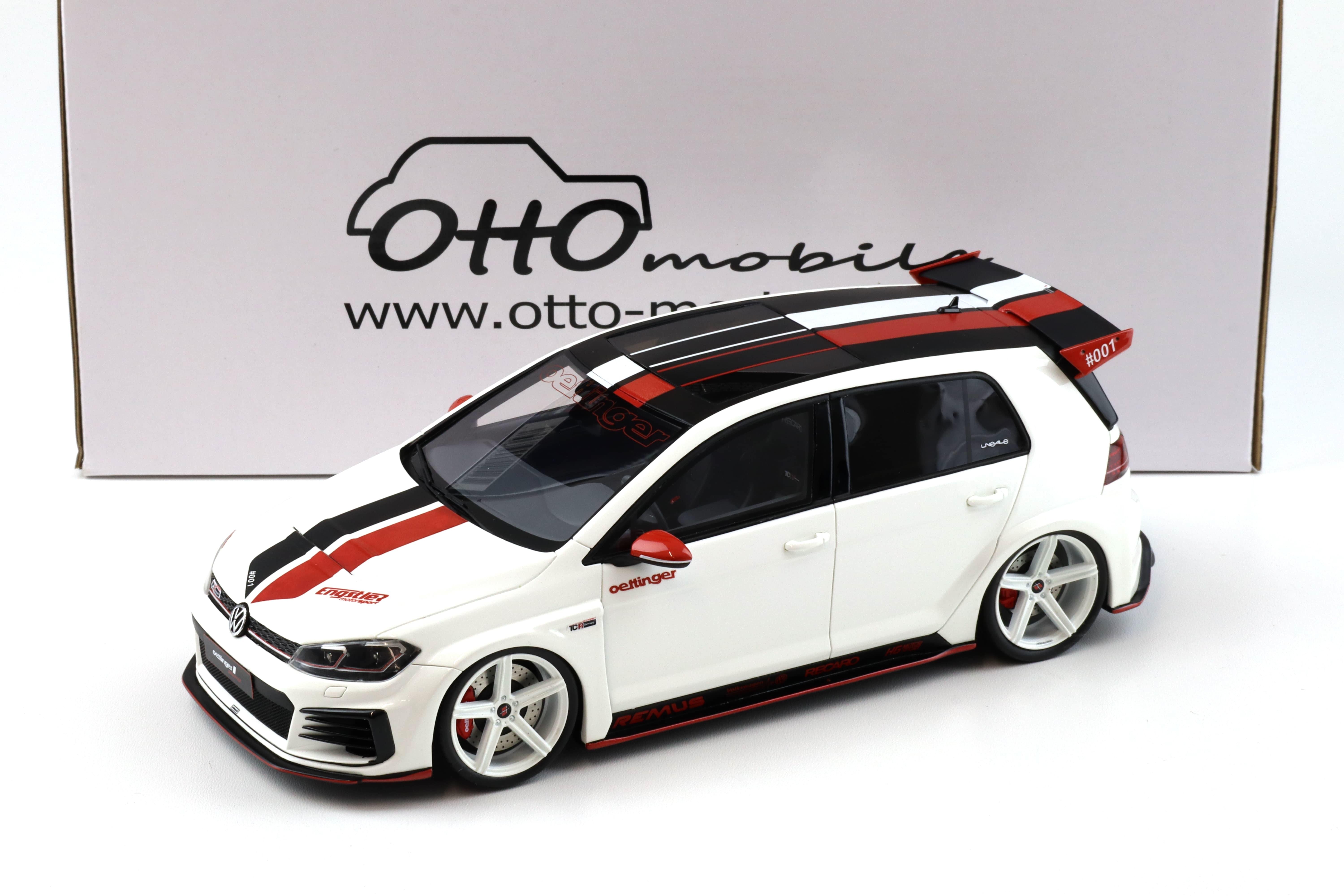 1:18 OTTO mobile OT1050 VW Golf VII 7 GTI OETTINGER pure white 2019