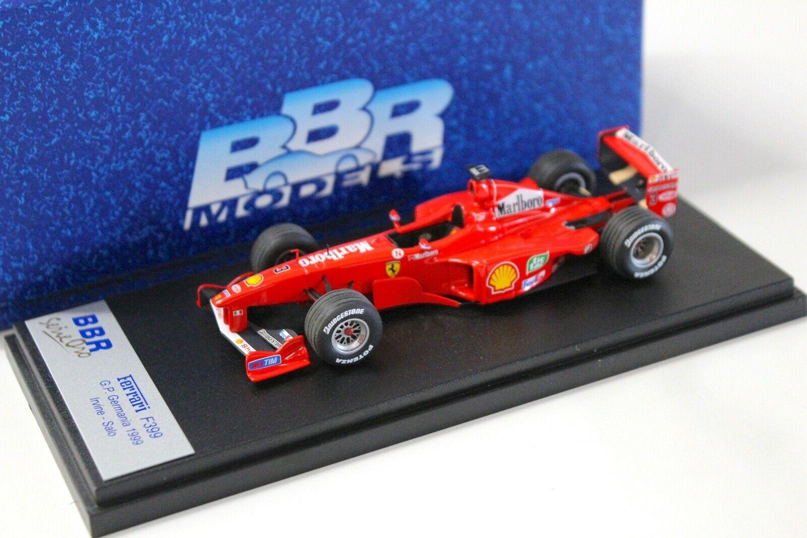 1:43 BBR F1 Ferrari F399 GP Germania 1999 M.Salo #3 