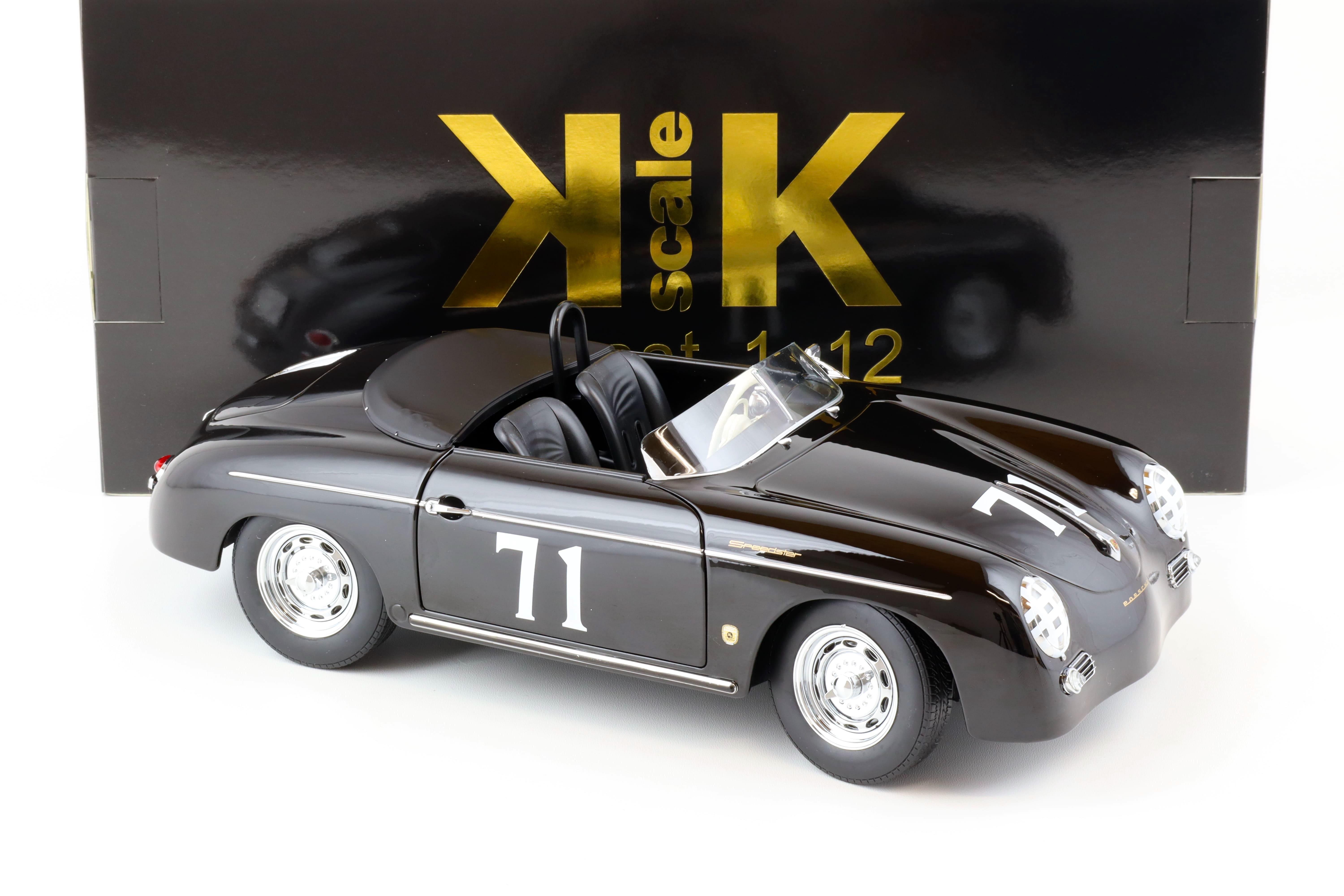 1:12 KK-Scale Porsche 356A Speedster 1955 Steve McQueen black #71