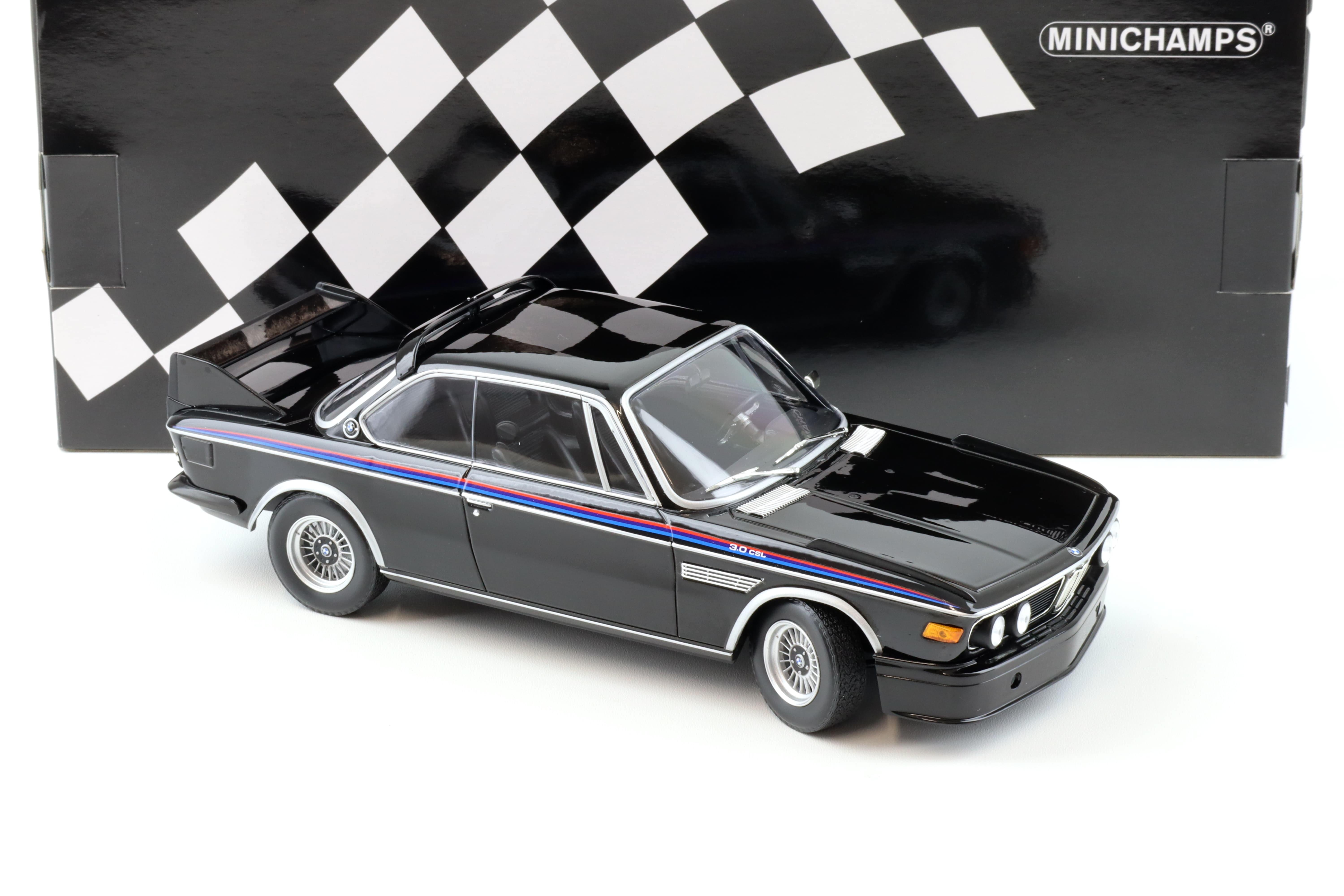 1:18 Minichamps BMW 3.0 CSL Coupe 1973 black