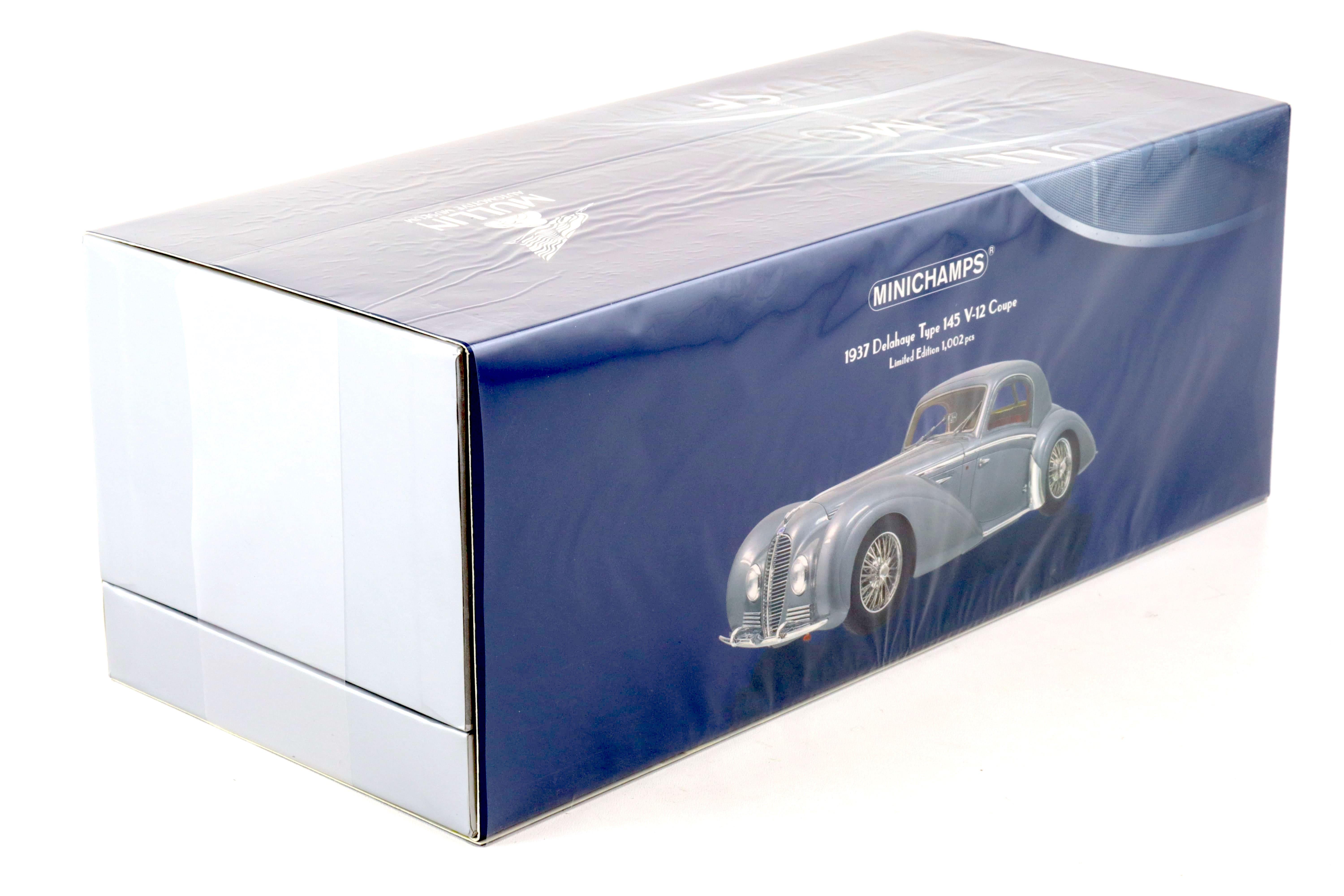 1:18 Minichamps 1937 Delahaye Type 145 V12 Coupe The Mullin Automotive Museum