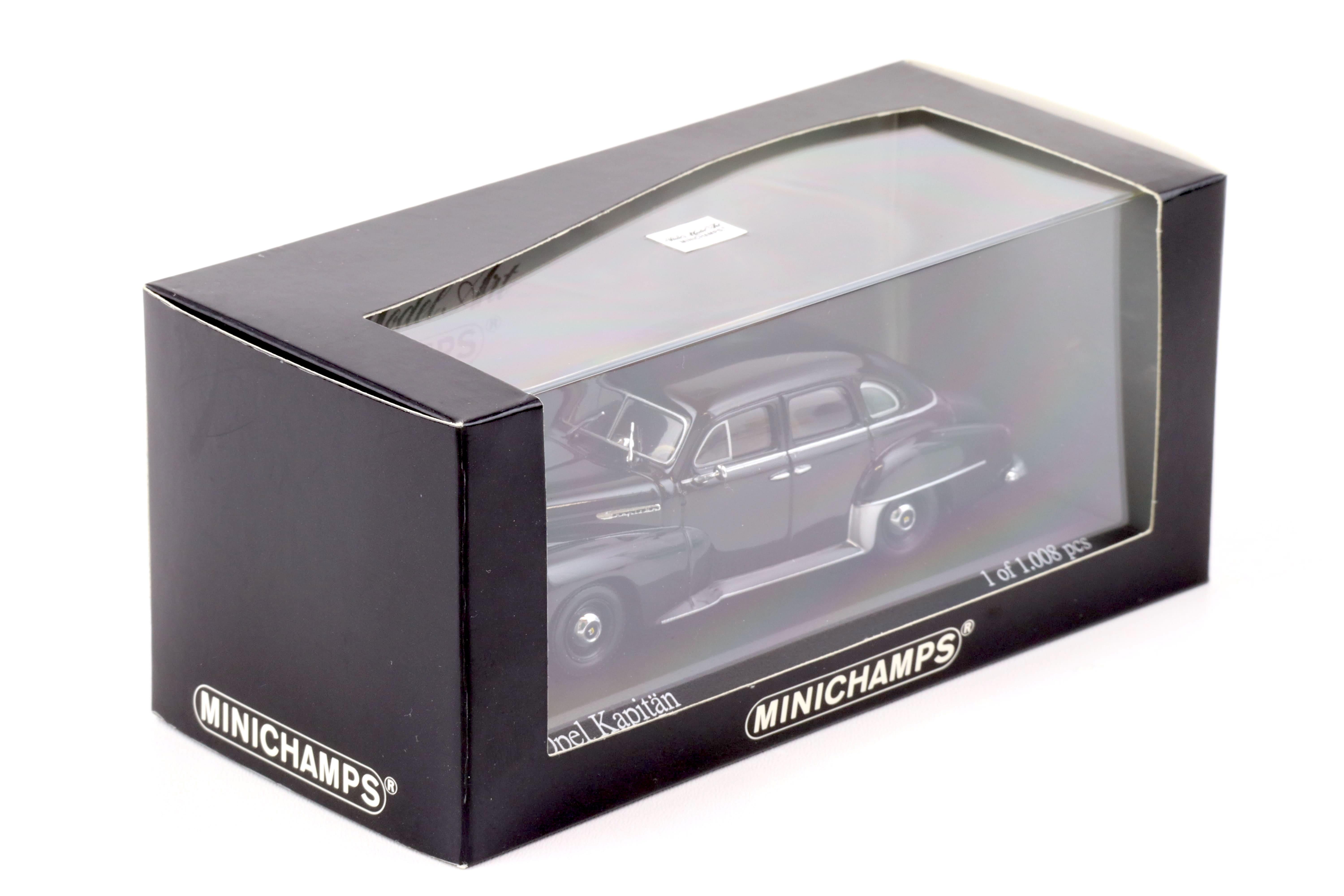 1:43 Minichamps Opel Kapitän 1951 black