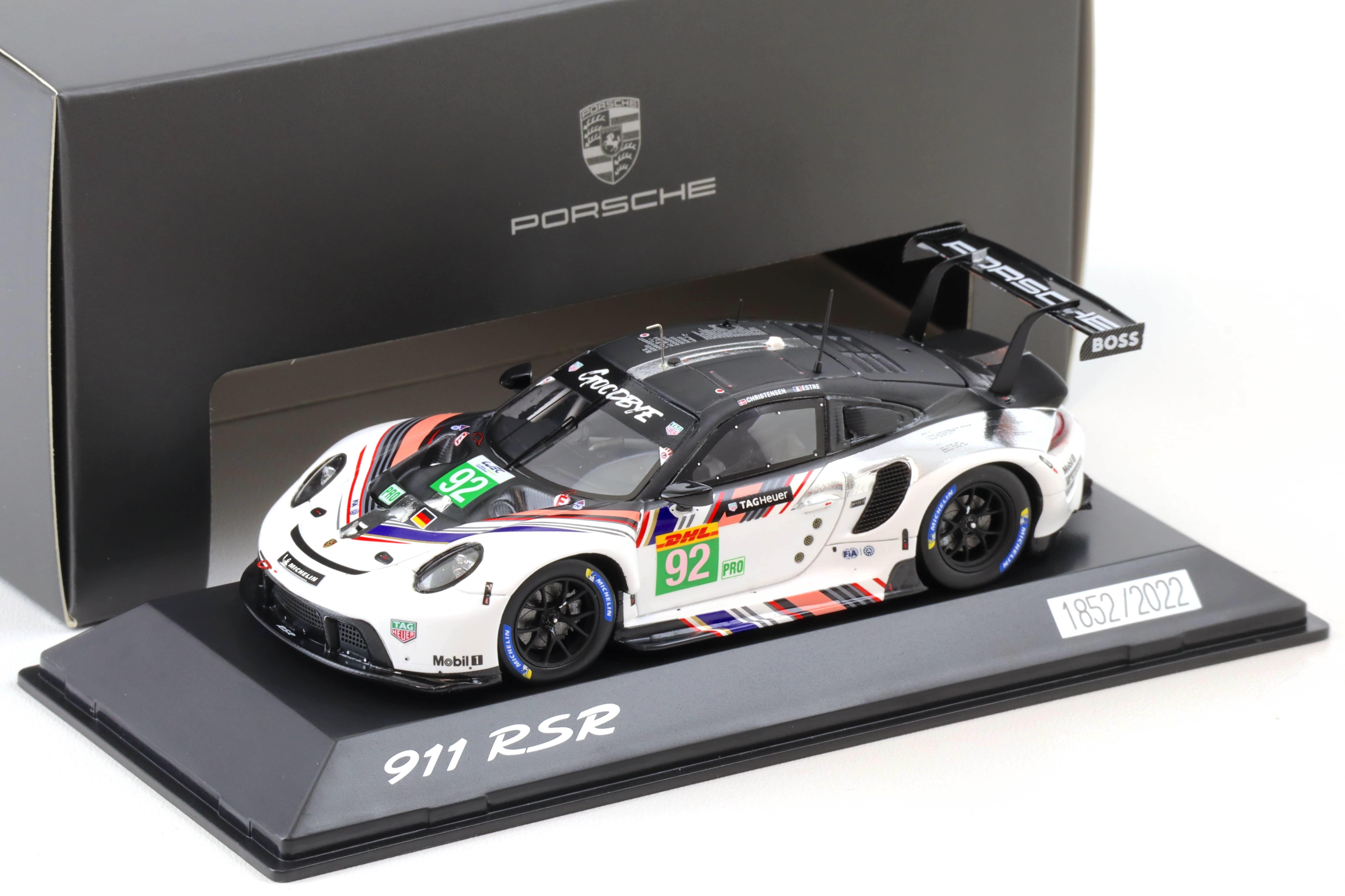 1:43 Spark Porsche 911 (991) RSR #92 WEC Finale 2022 Last Race Goodbye WAP DEALER