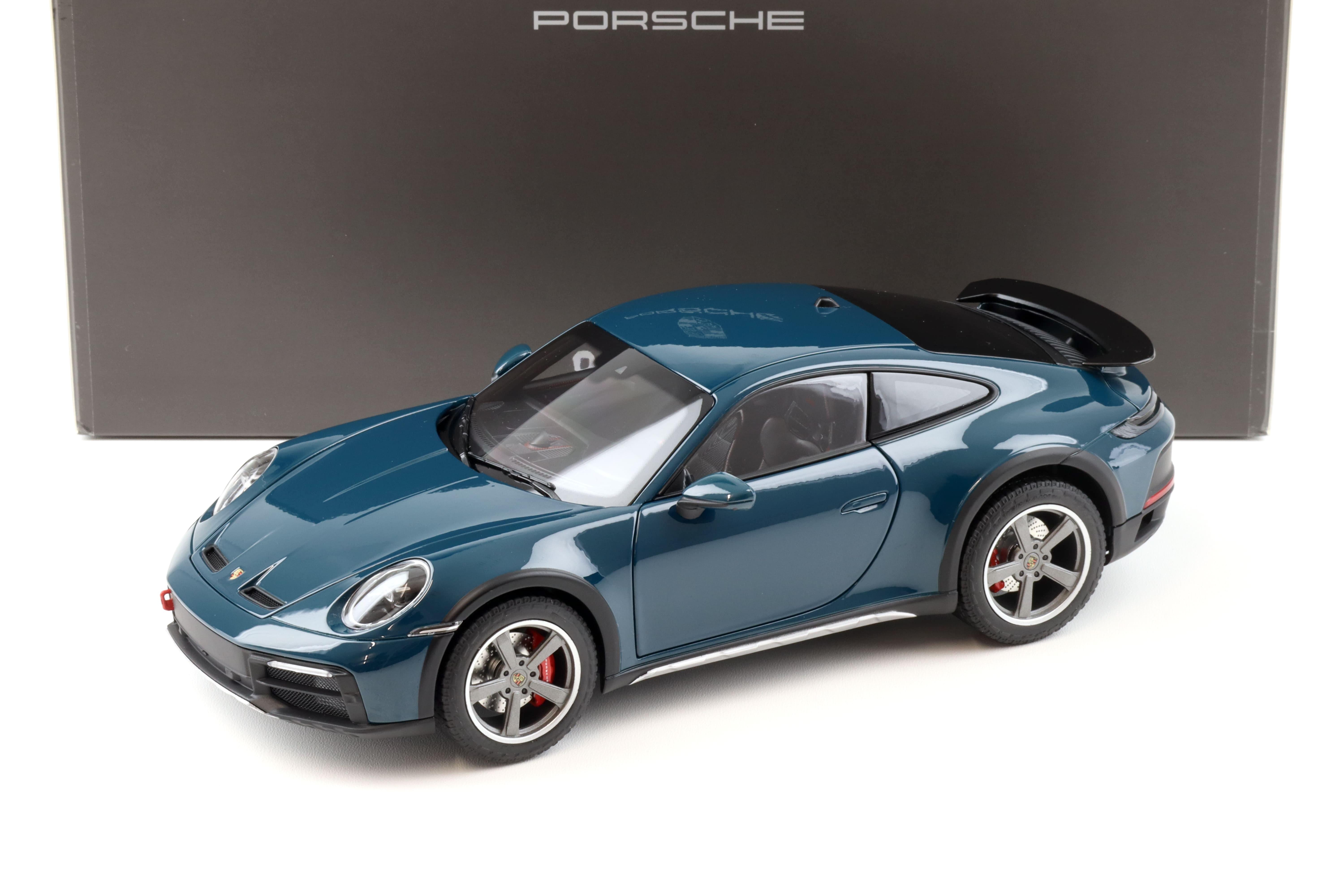 1:18 Norev Porsche 911 (992) Dakar Coupe 2023 Fjord green WAP DEALER