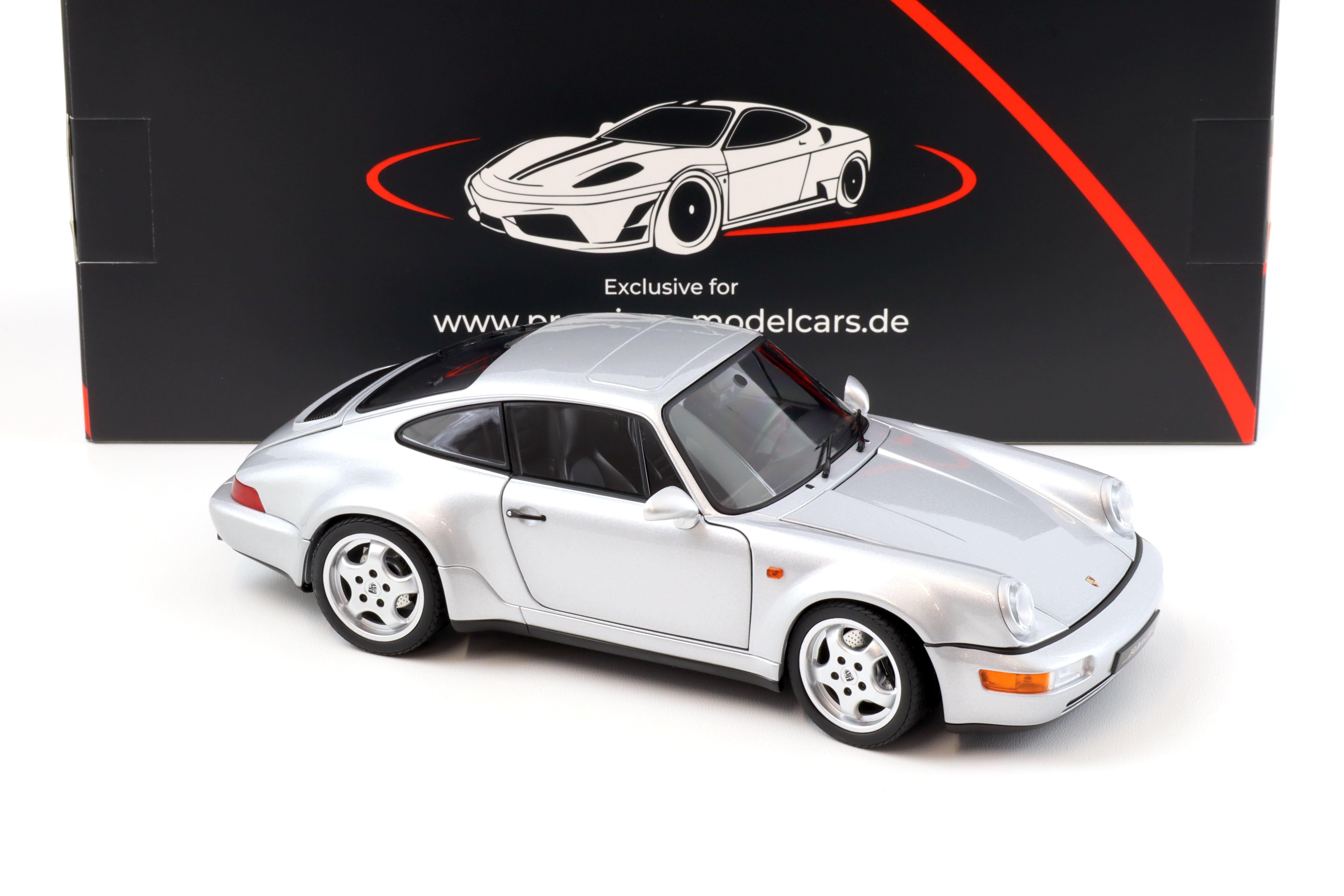 1:18 Norev Porsche 911 964 Carrera 4 WTL 30 Jahre 911 Polar silver - Limited 999 pcs. 1:18 Norev Porsche 911 964 Carrera 4 WTL 30 Jahre 911 Polar silver - Limited 999 pcs.