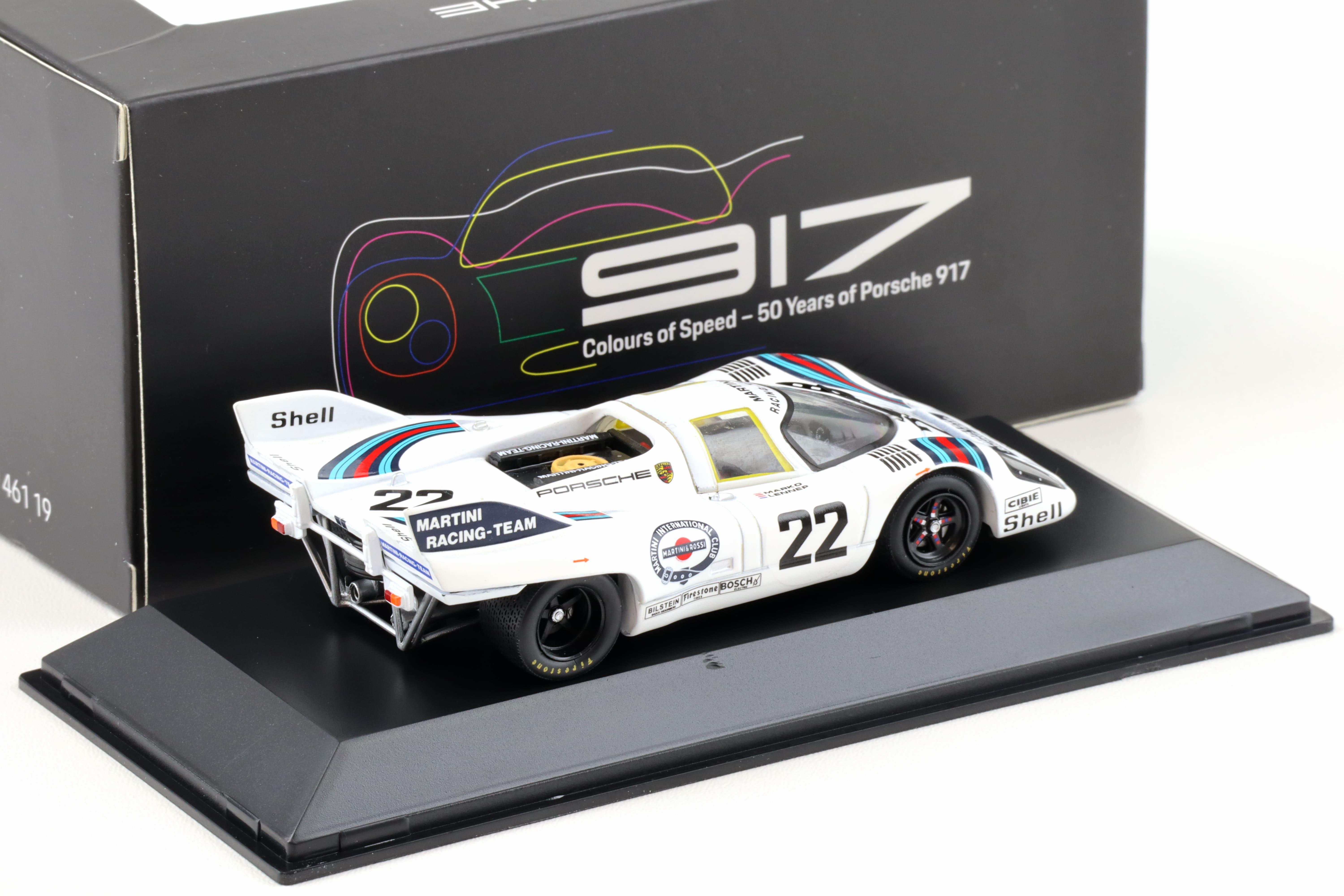 1:43 Spark Porsche 917K Winner Le Mans 1971 Martini #22 MAP Porsche Museum