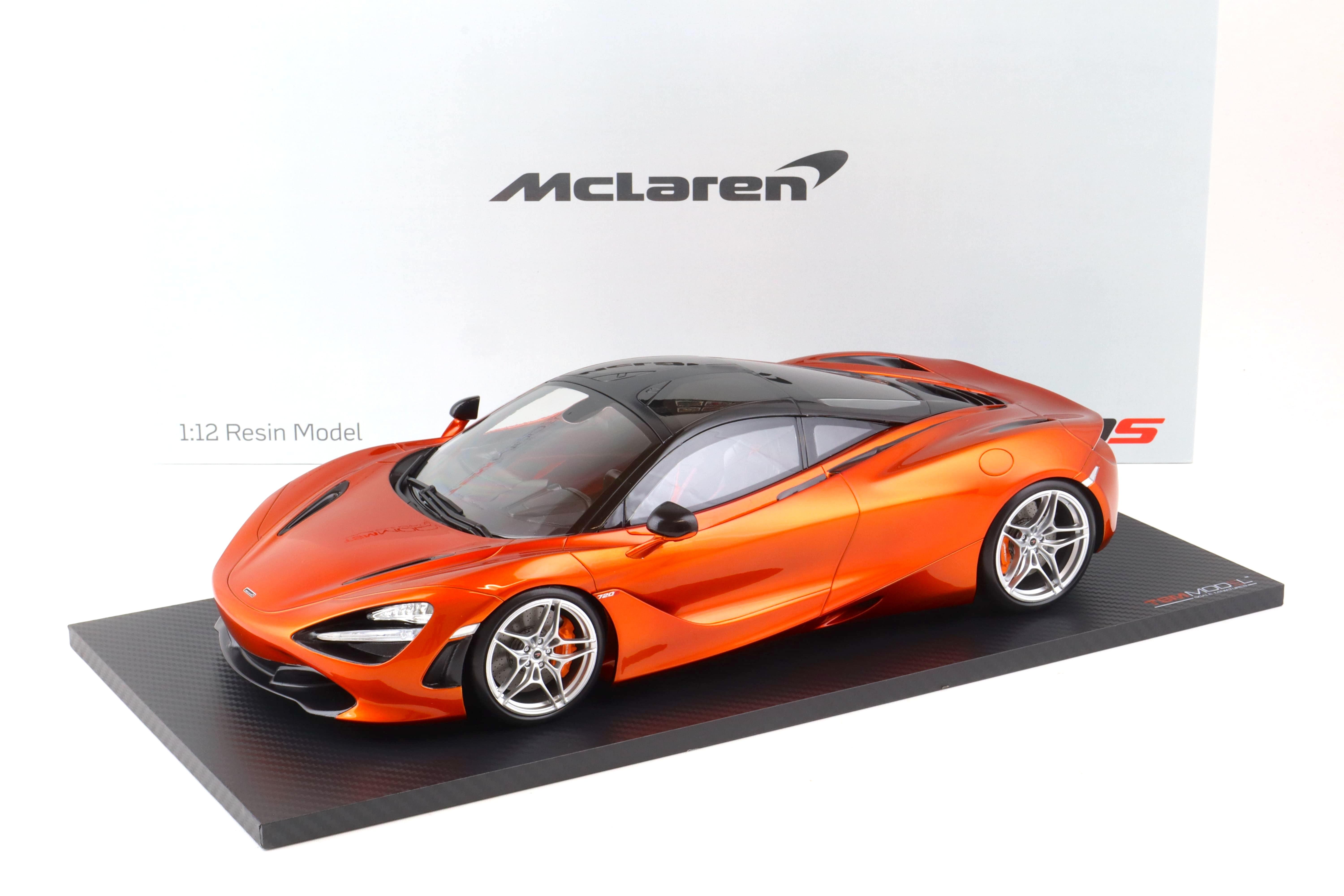 1:12 TSM Model McLaren 720S Coupe Azores orange/ black TSM120002