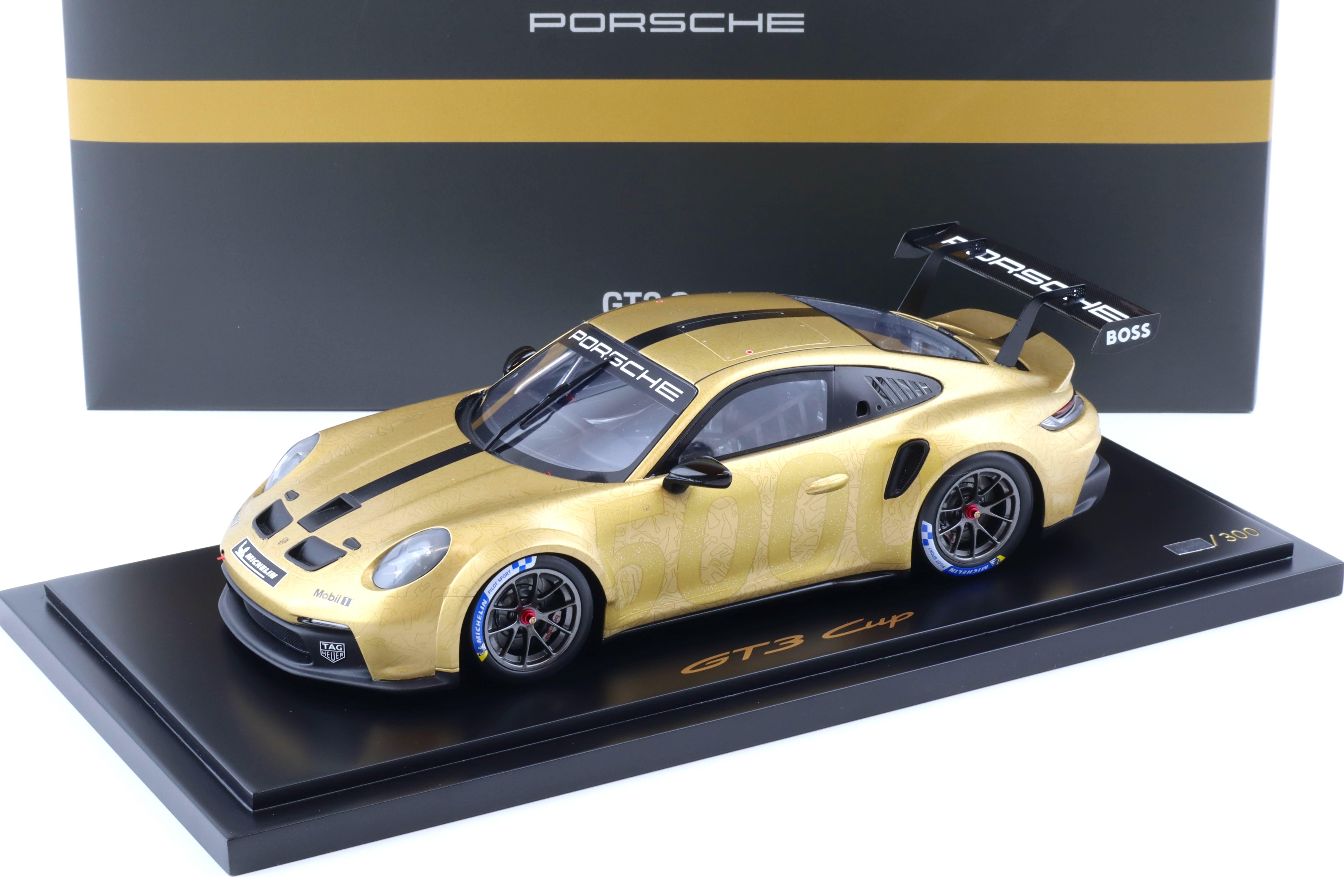 1:18 Spark Porsche 911 (992) GT3 CUP 5000 gold Supercup 2023 WAP DEALER