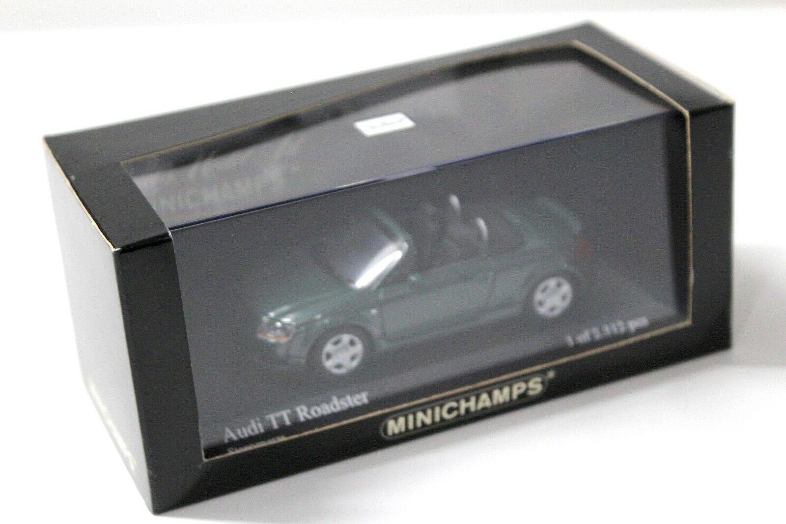 1:43 Minichamps Audi TT Roadster Steppengras green