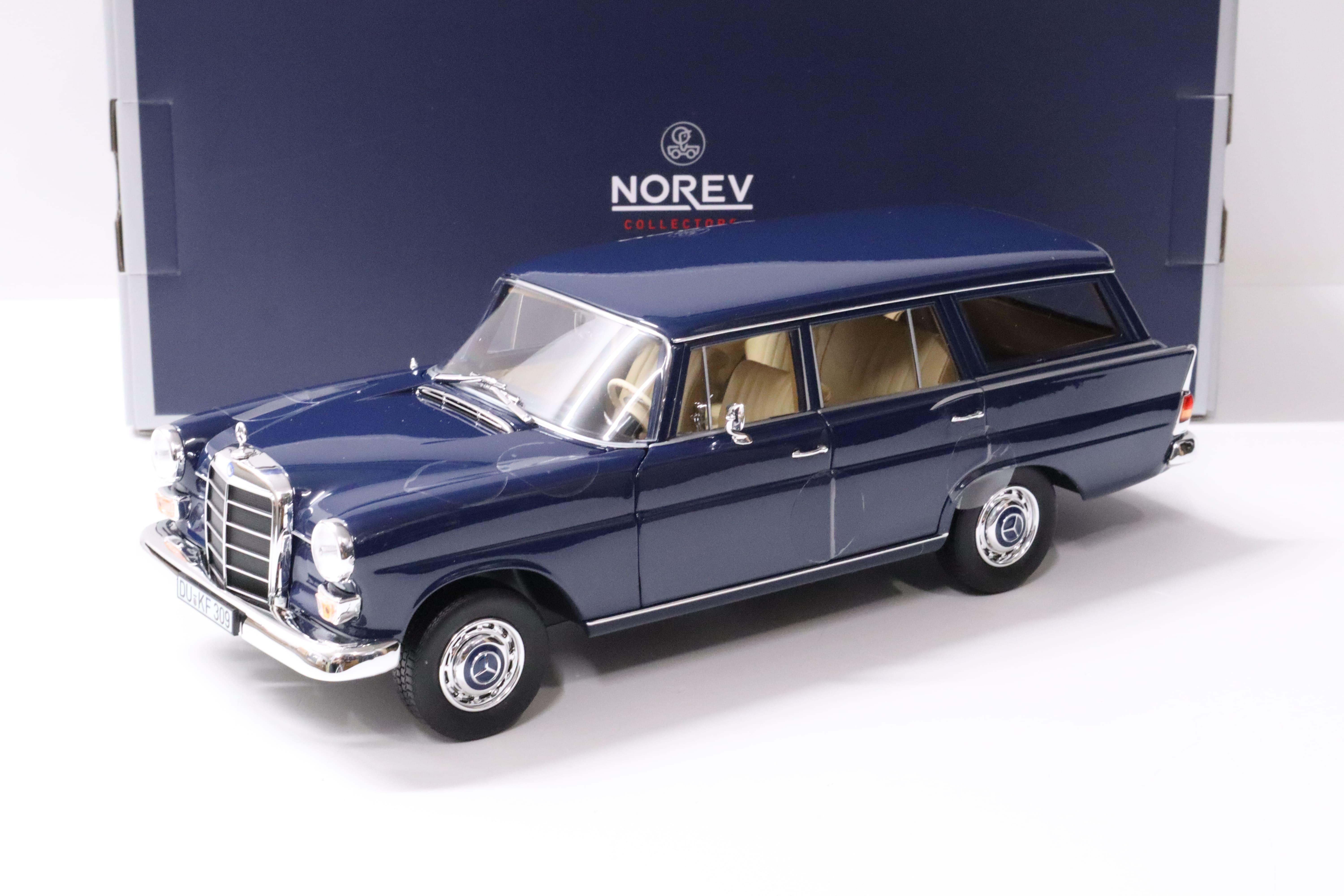 1:18 Norev Mercedes 200 Universal 1966 dark blue