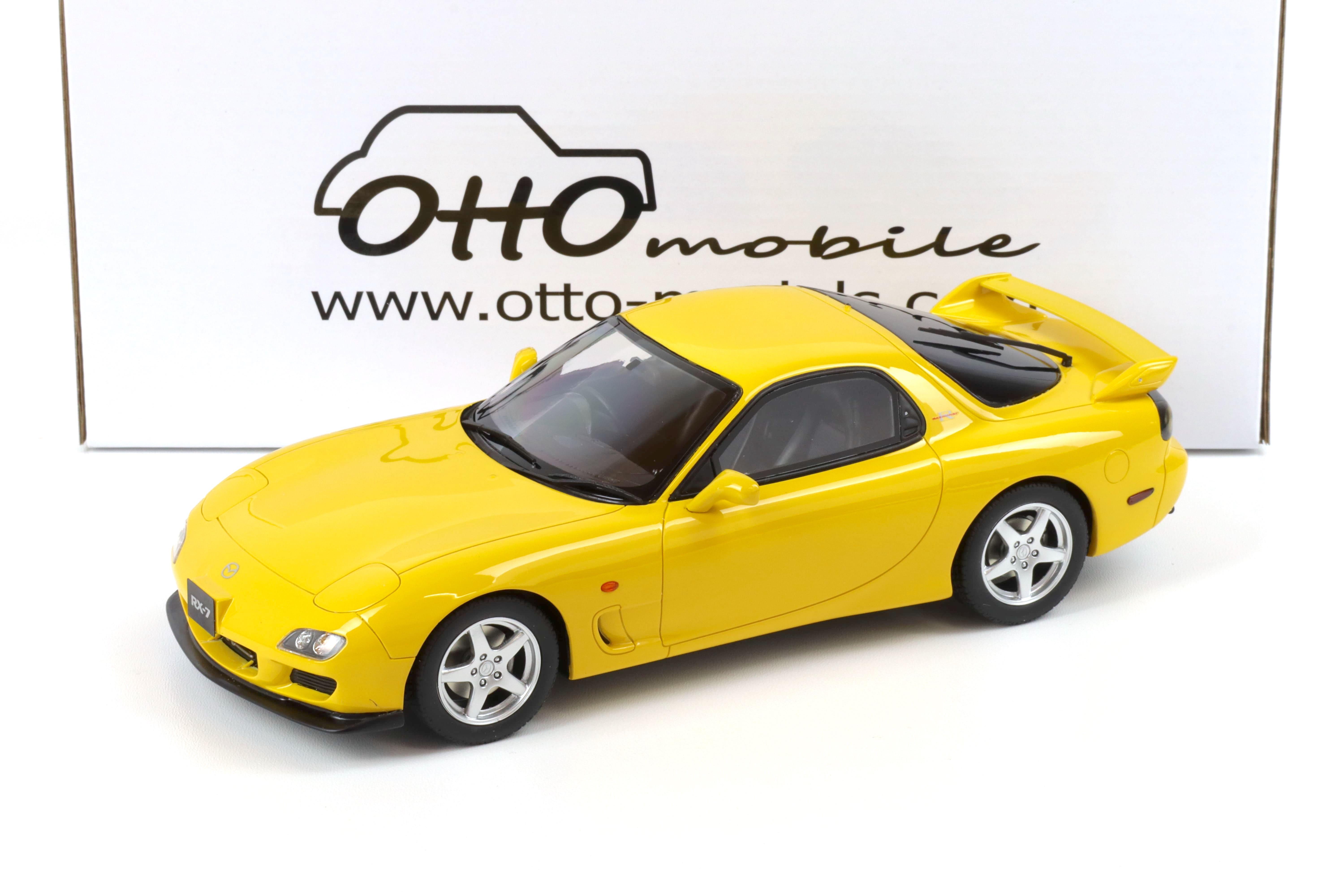 1:18 OTTO mobile OT397 Mazda RX-7 FD Type R Bathurst R yellow 1999