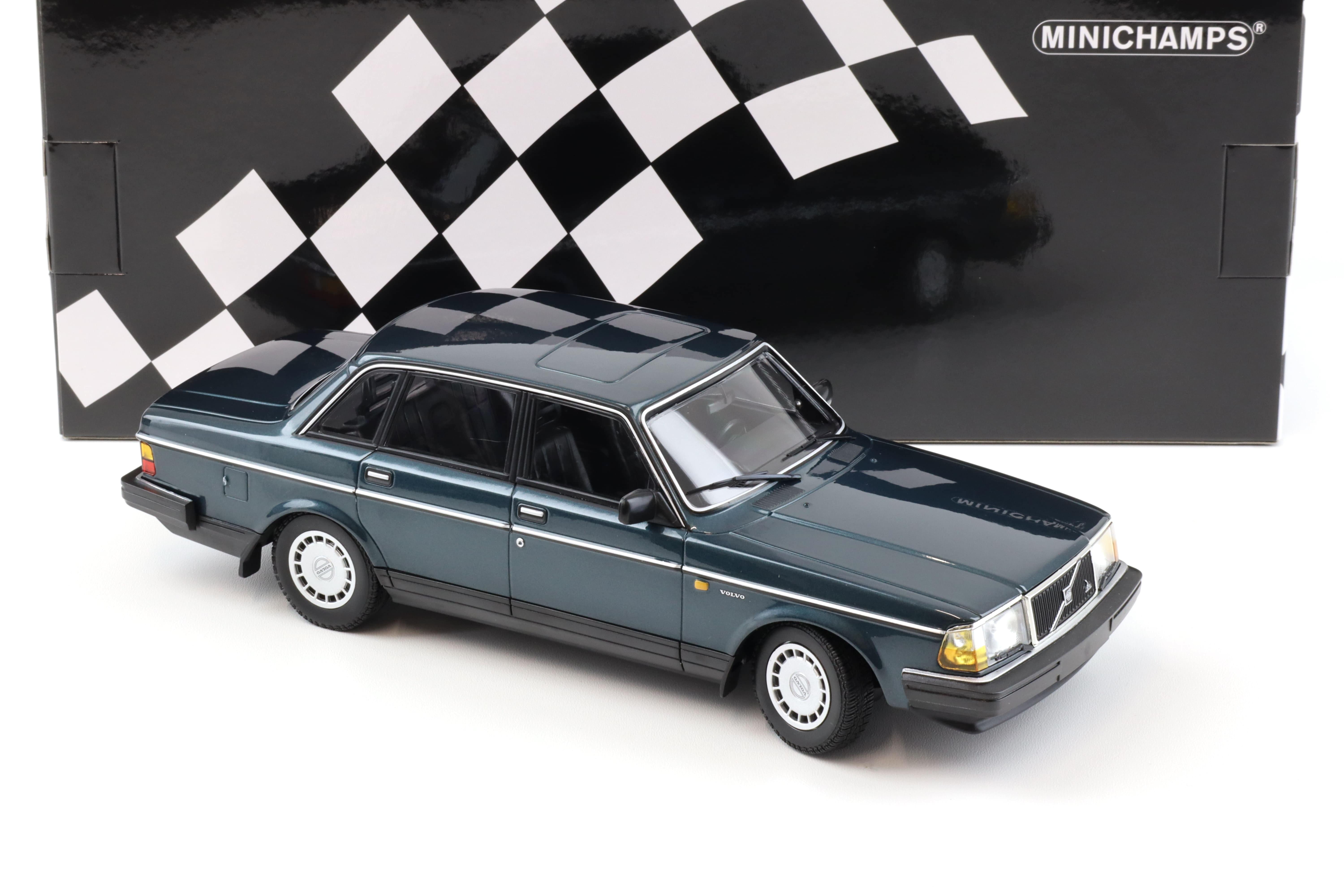 1:18 Minichamps Volvo 240 GL Limousine 1986 petrol metallic