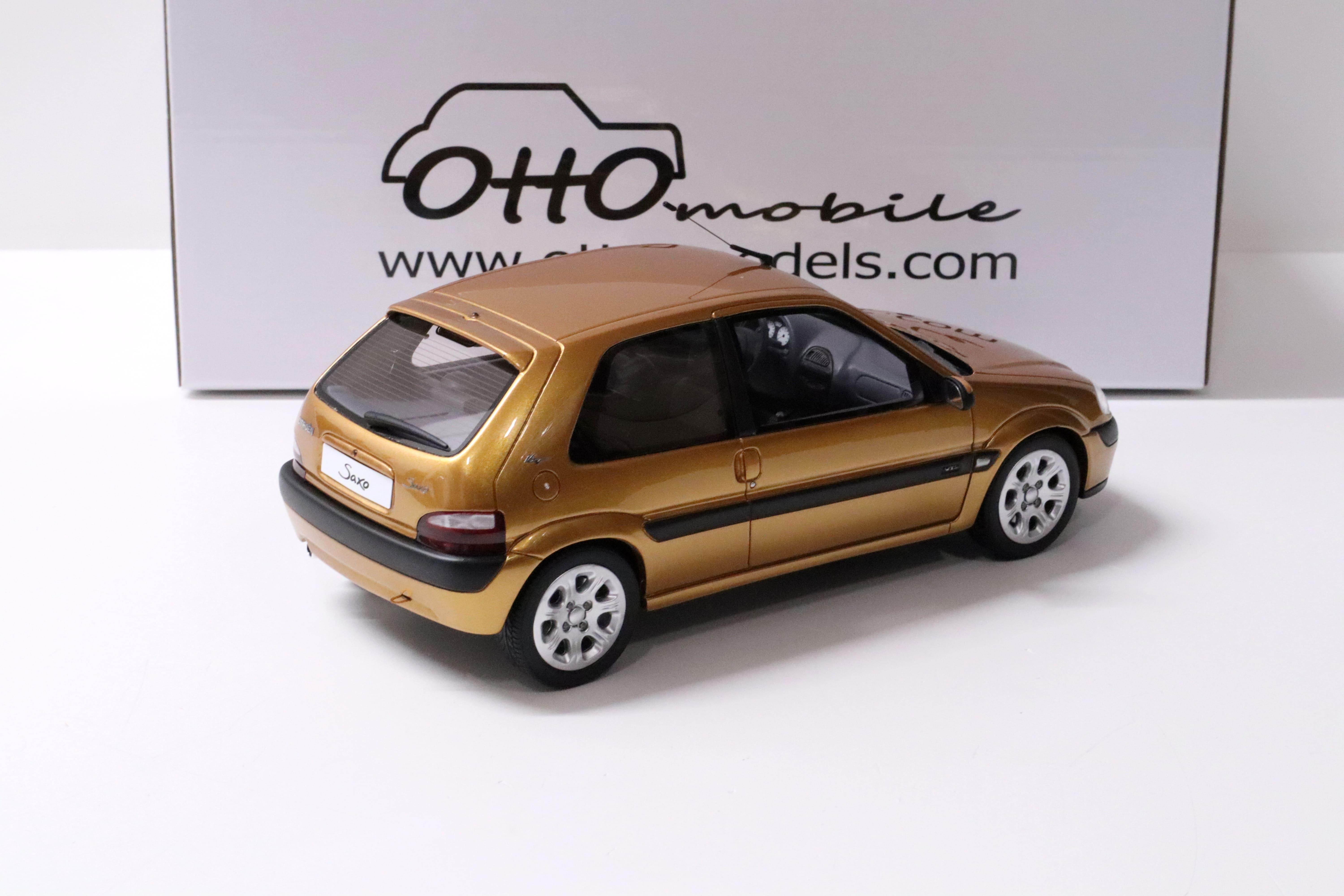 1:18 OTTO mobile OT893 Citroen Saxo VTS Jaune gold metallic 2000