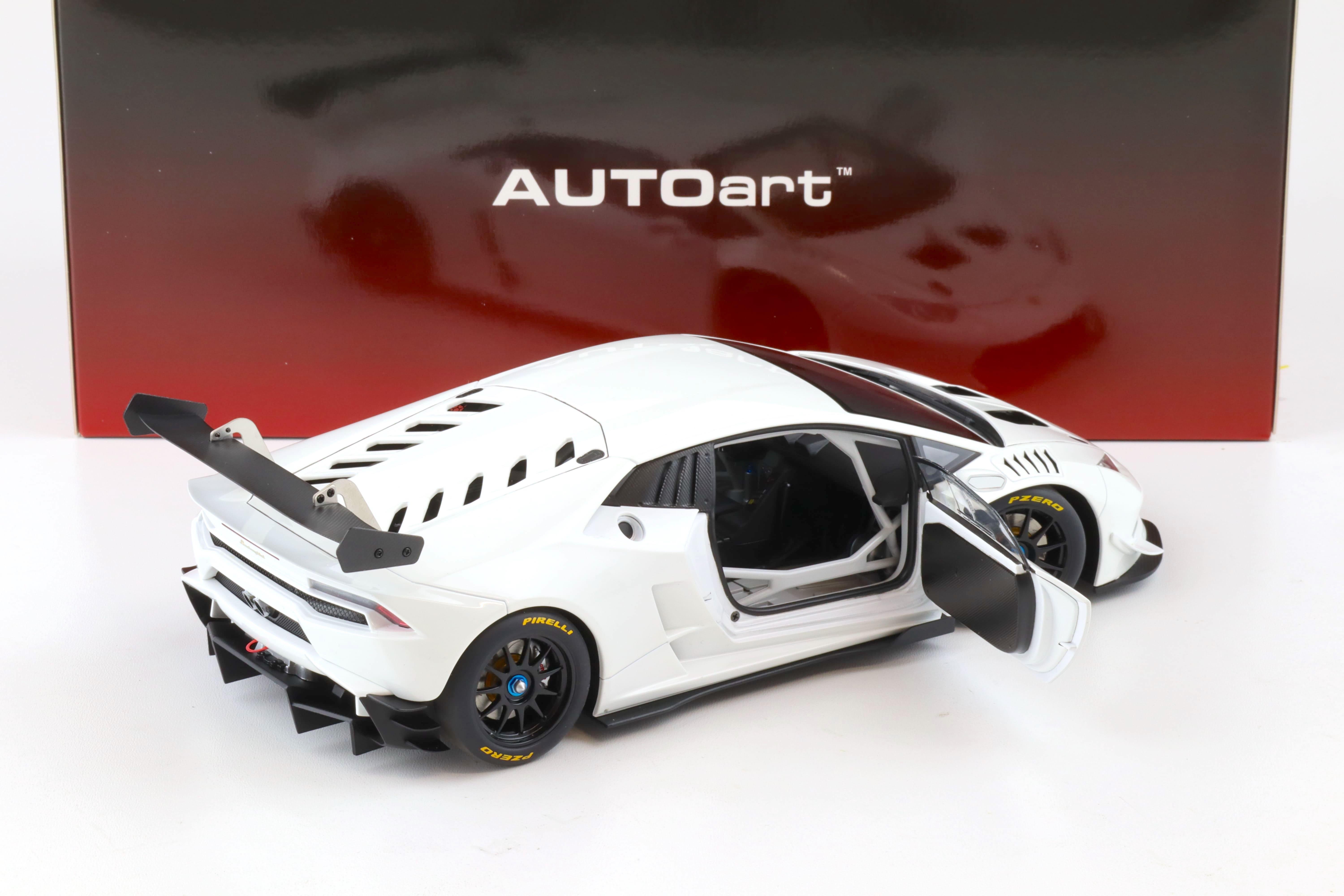 1:18 AUTOart Lamborghini Huracan LP620-2 Super Trofeo Bianco Isis/ white 81557