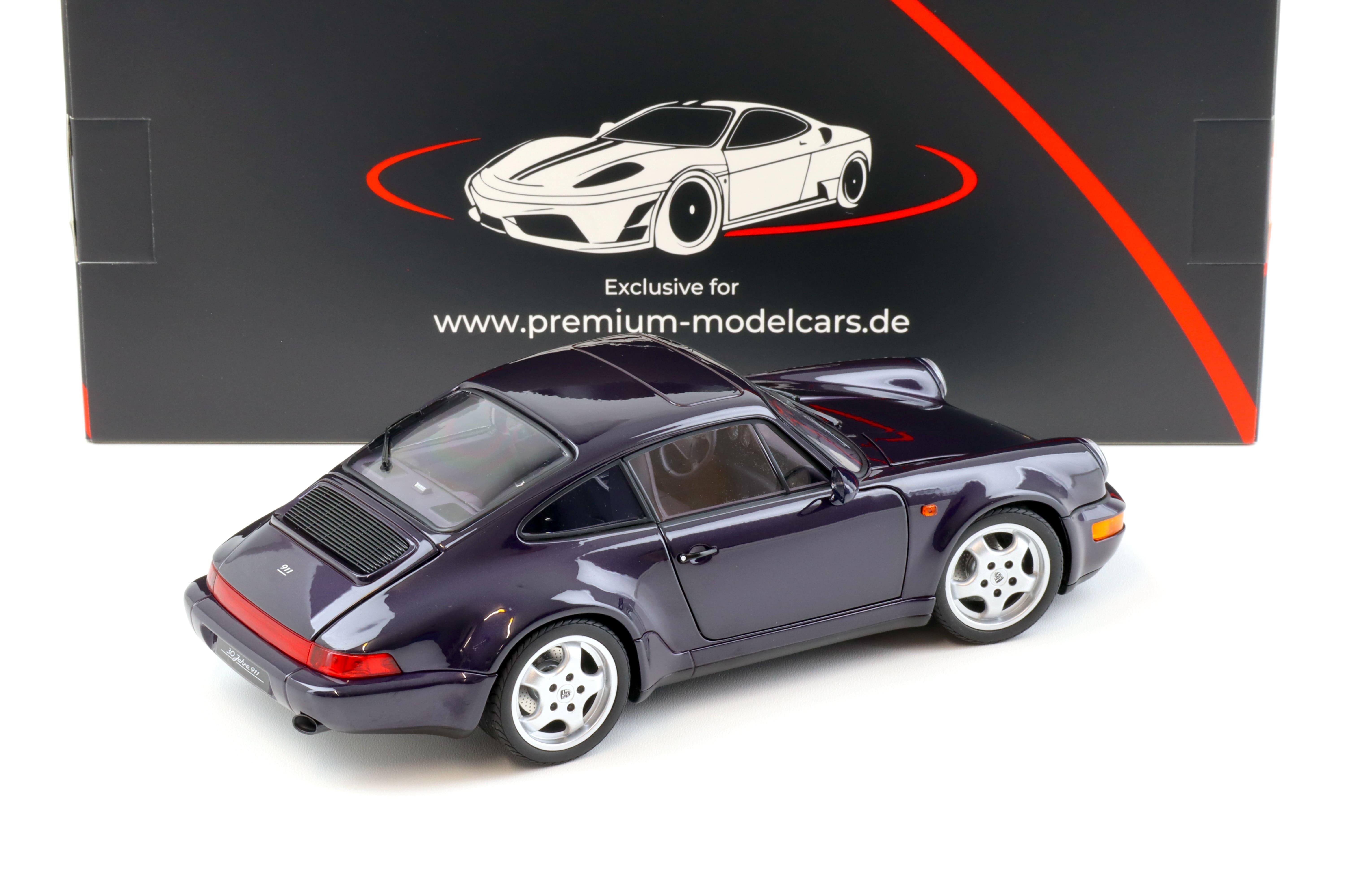 1:18 Norev Porsche 911 964 Carrera 4 WTL 30 Jahre 911 viola metallic - Limited 999 pcs. 1:18 Norev Porsche 911 964 Carrera 4 WTL 30 Jahre 911 viola metallic - Limited 999 pcs.